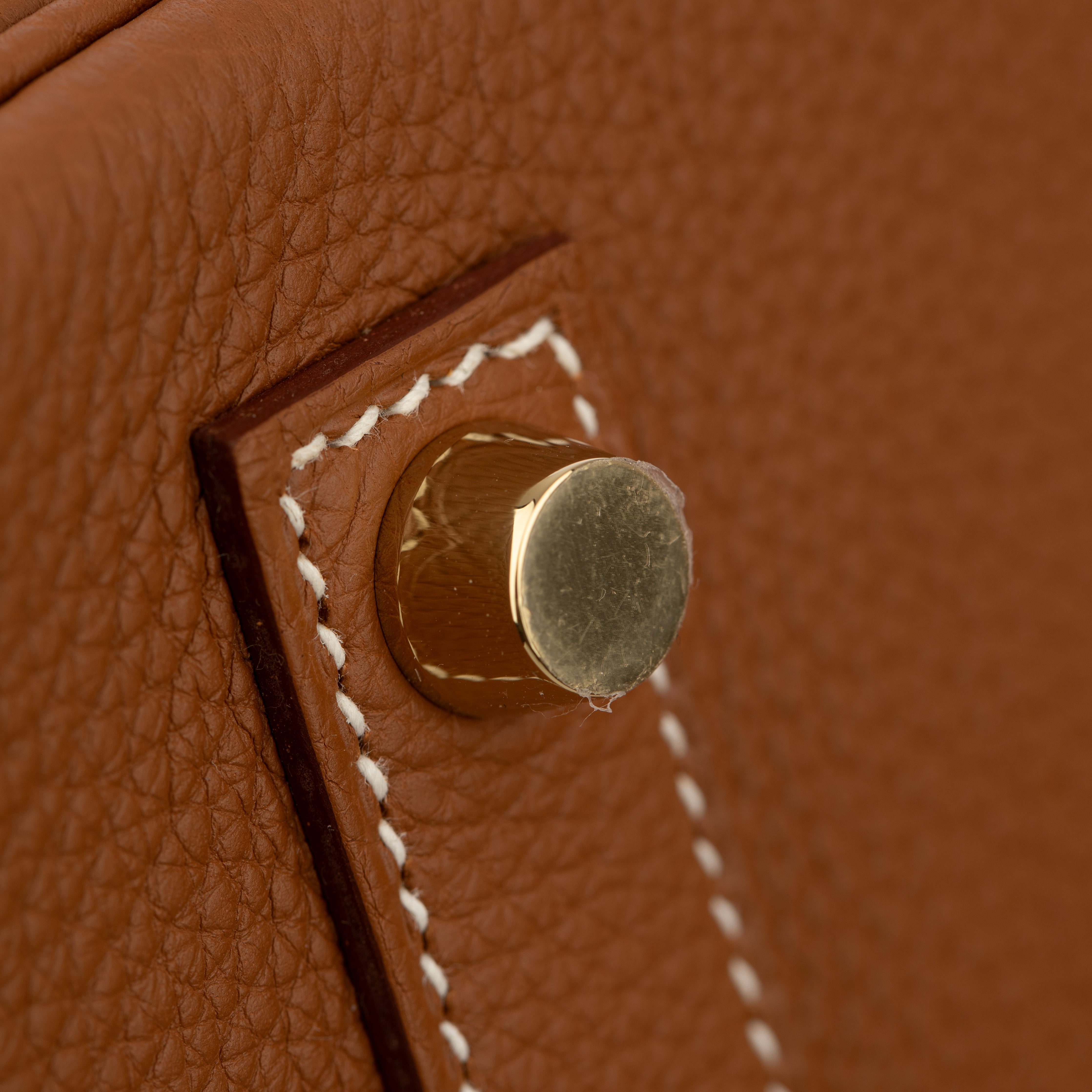 Hermes Birkin 35cm Gold Togo Leather Gold Hardware