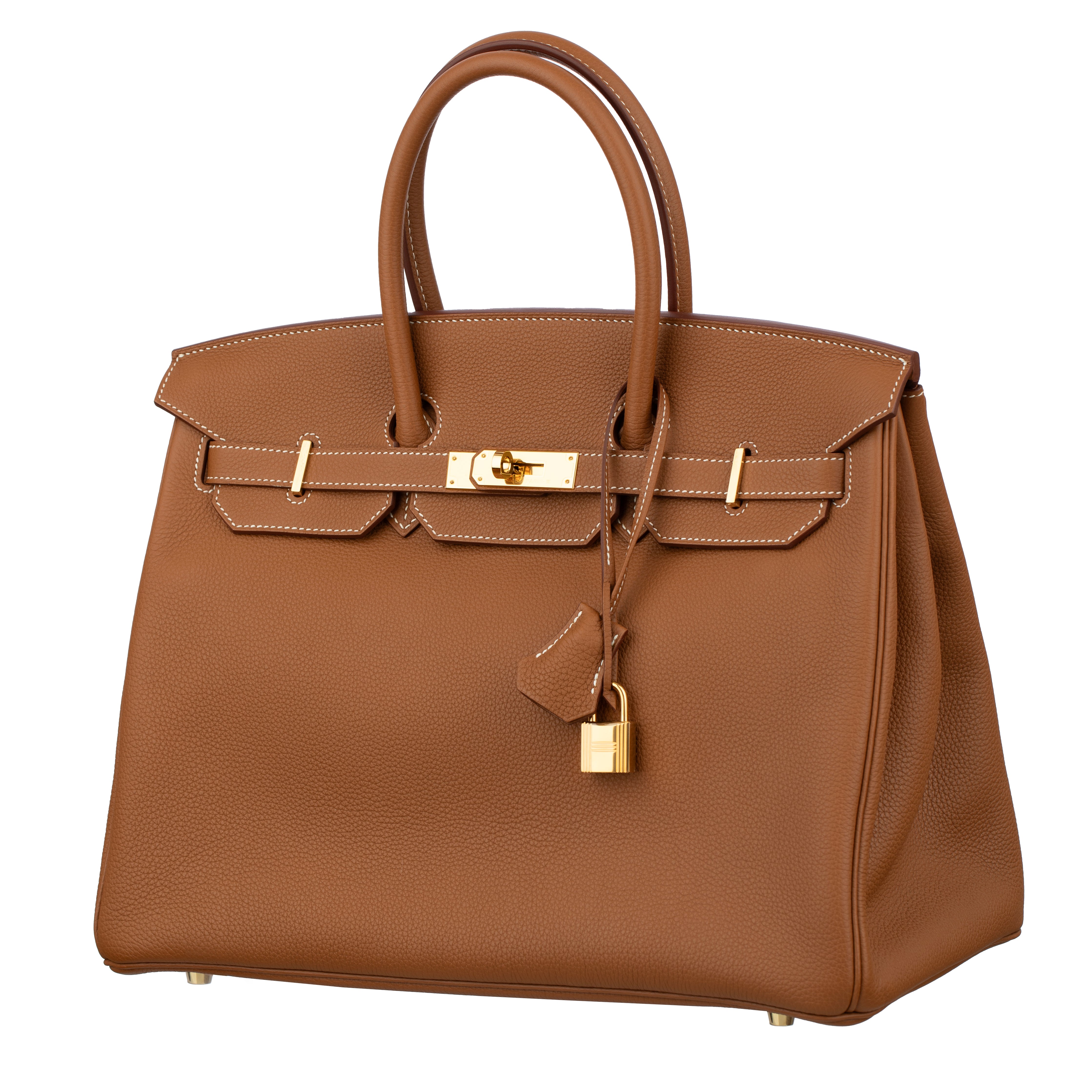 Hermes Birkin 35cm Gold Togo Leather Gold Hardware