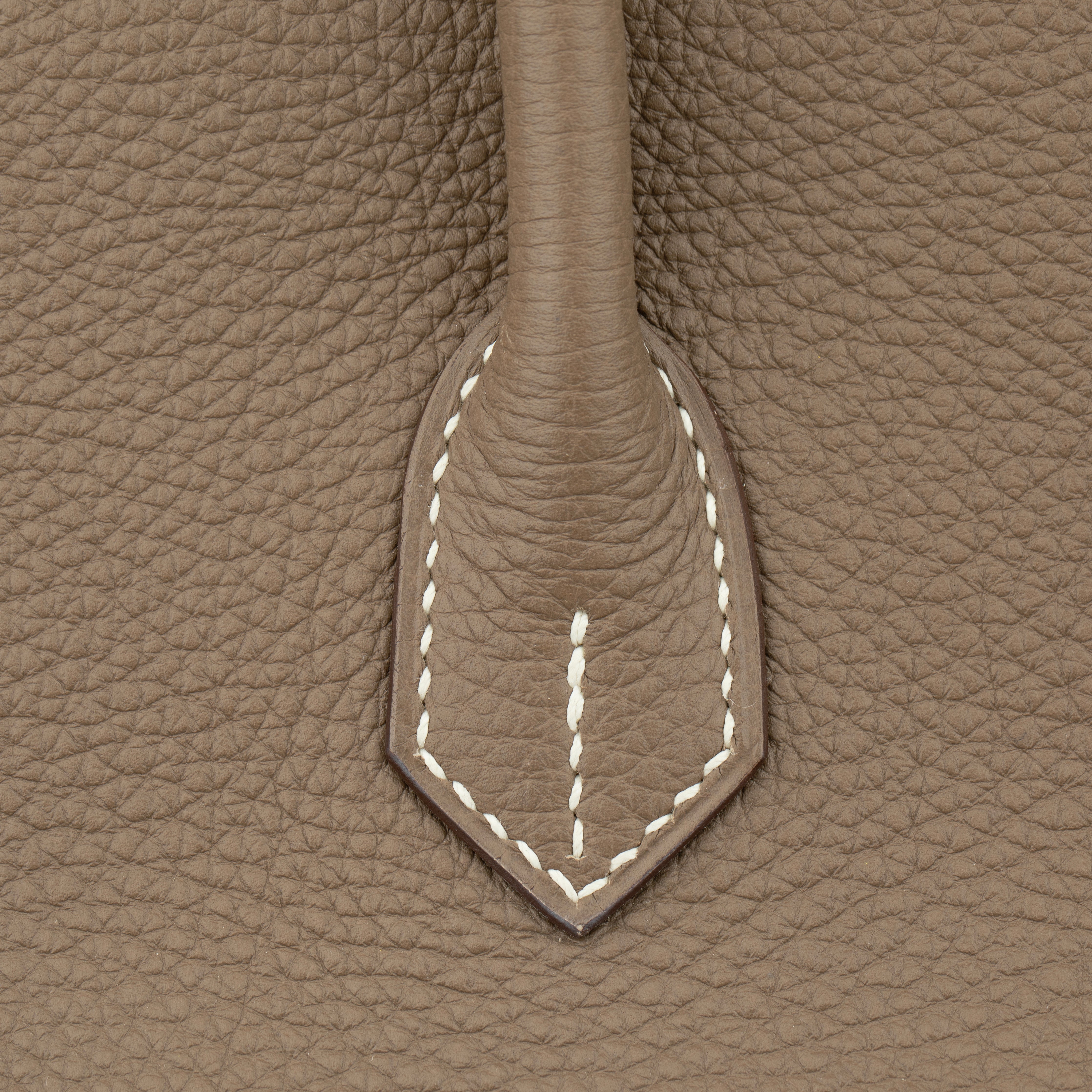 Hermes Birkin 35cm Etoupe Togo Leather Palladium Hardware