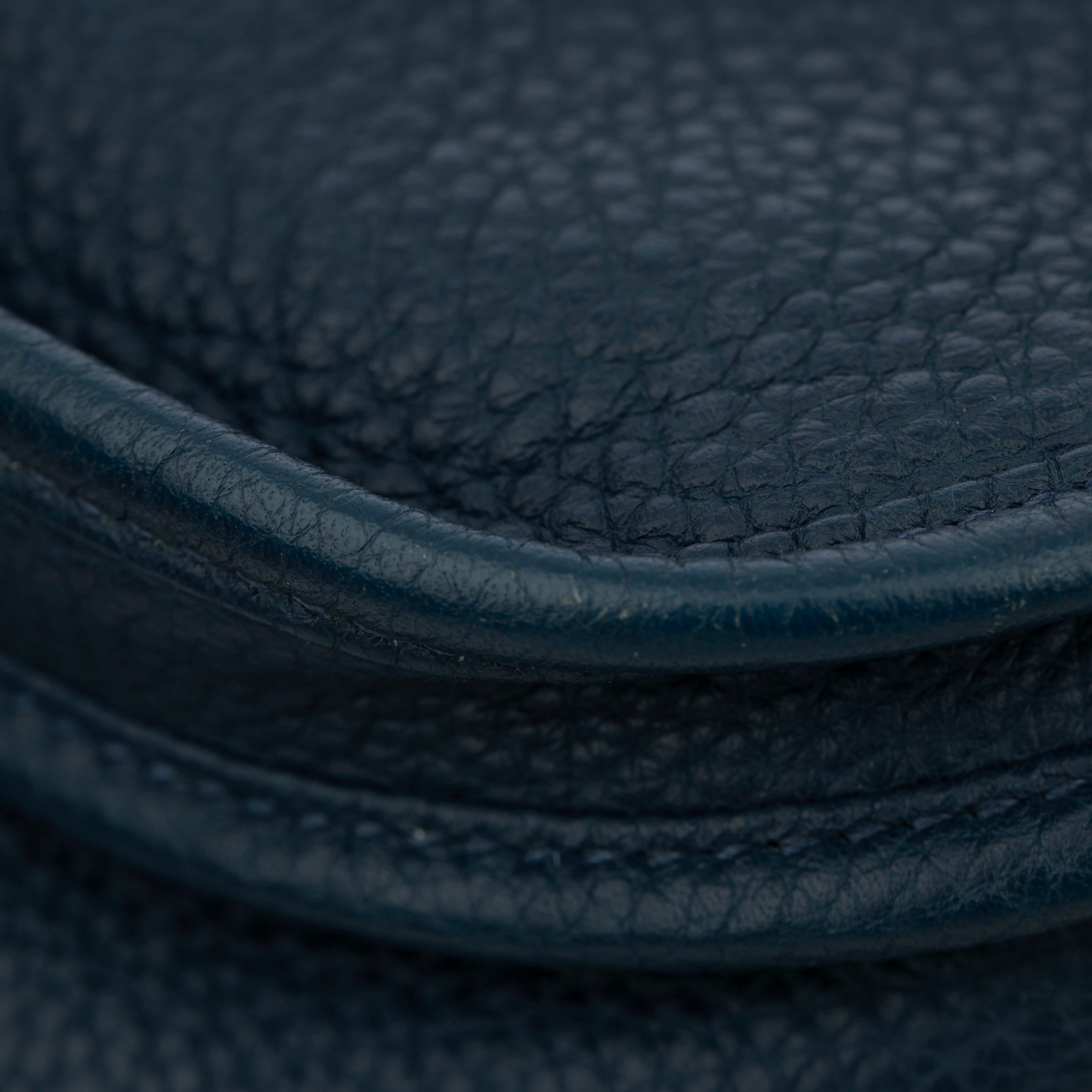 Hermes Evelyn PM Blue Nuit Clemence Leather Palladium Hardware