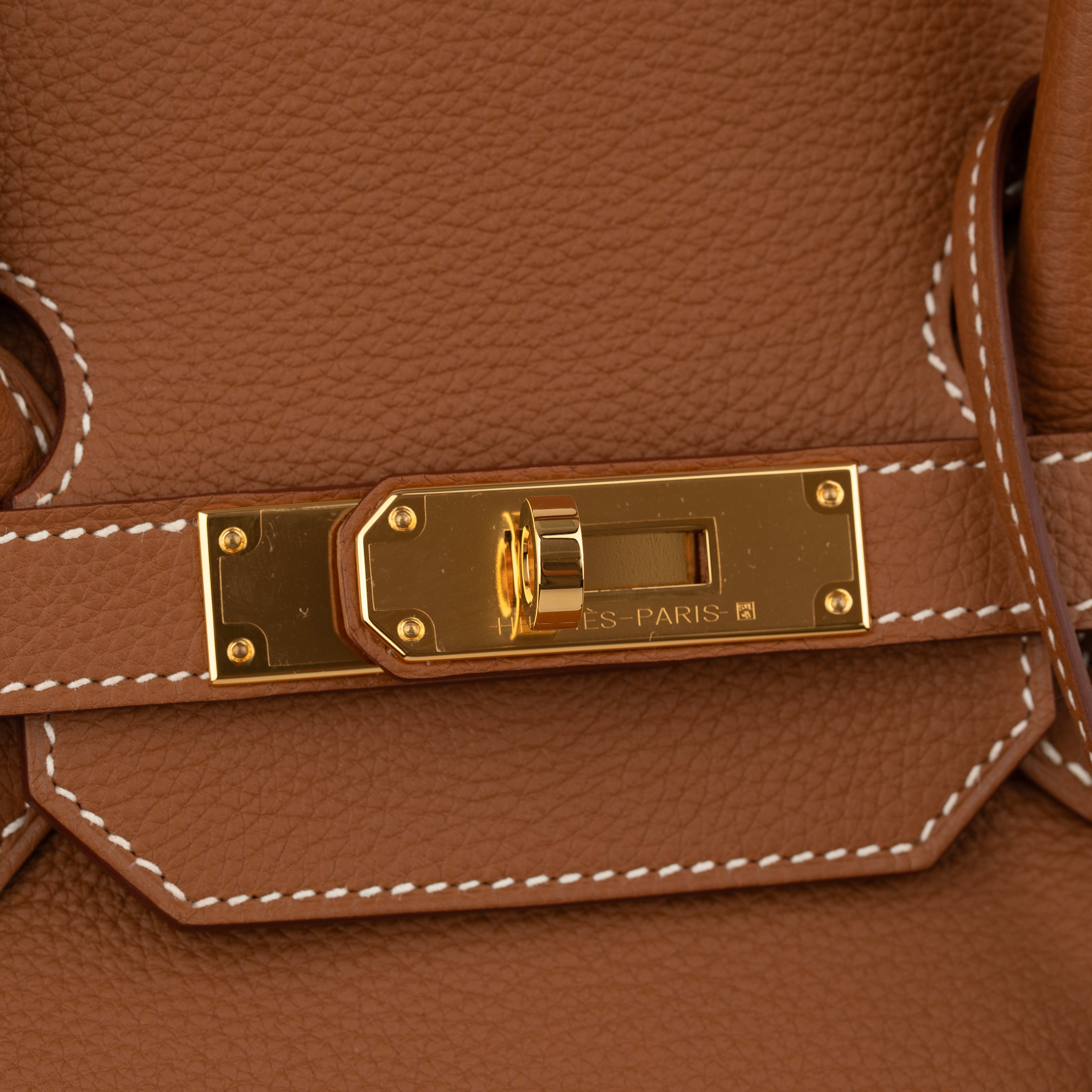 Hermes Birkin 35cm Gold Togo Leather Gold Hardware