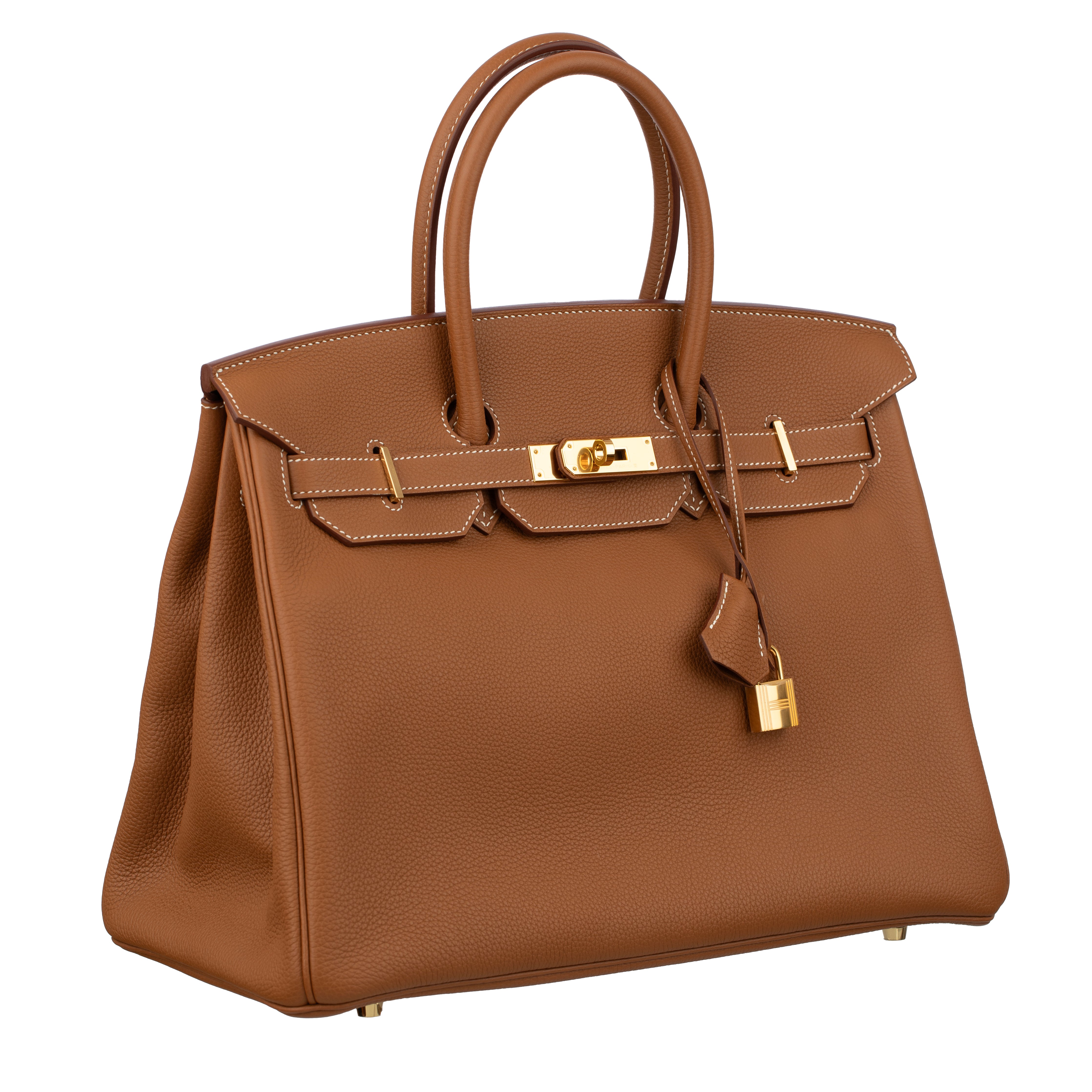 Hermes Birkin 35cm Gold Togo Leather Gold Hardware