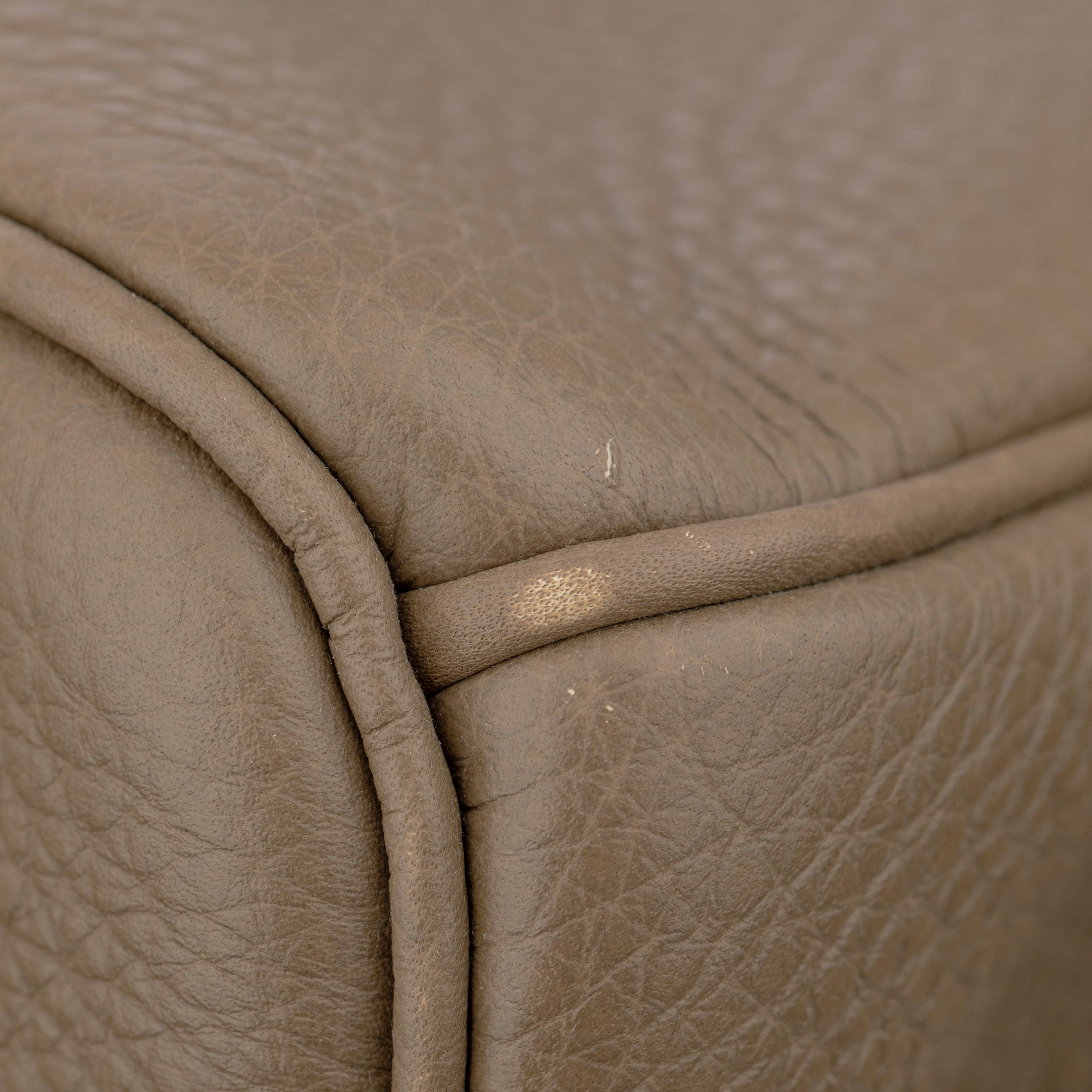 Hermes Birkin 35cm Etoupe Togo Leather Palladium Hardware