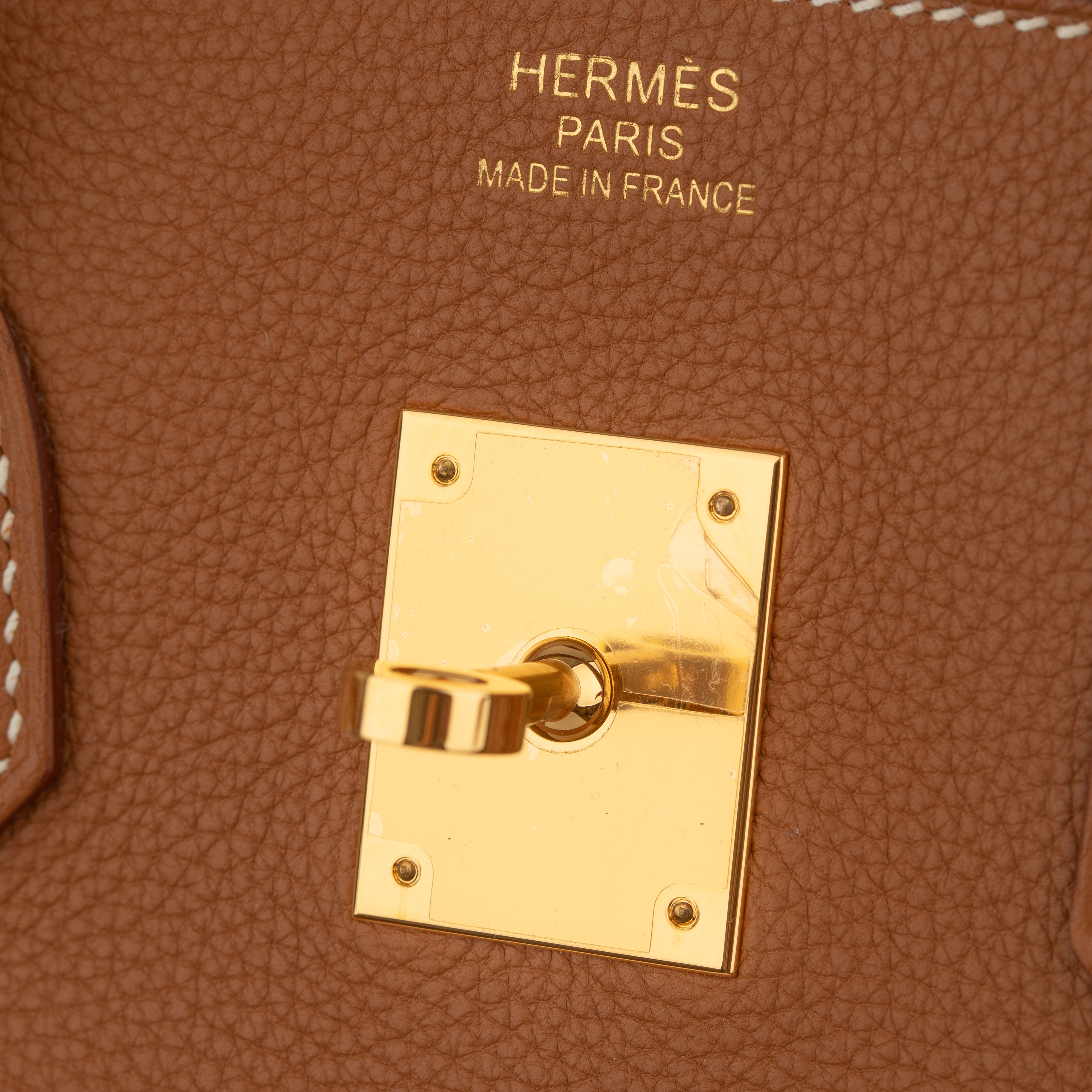 Hermes Birkin 35cm Gold Togo Leather Gold Hardware