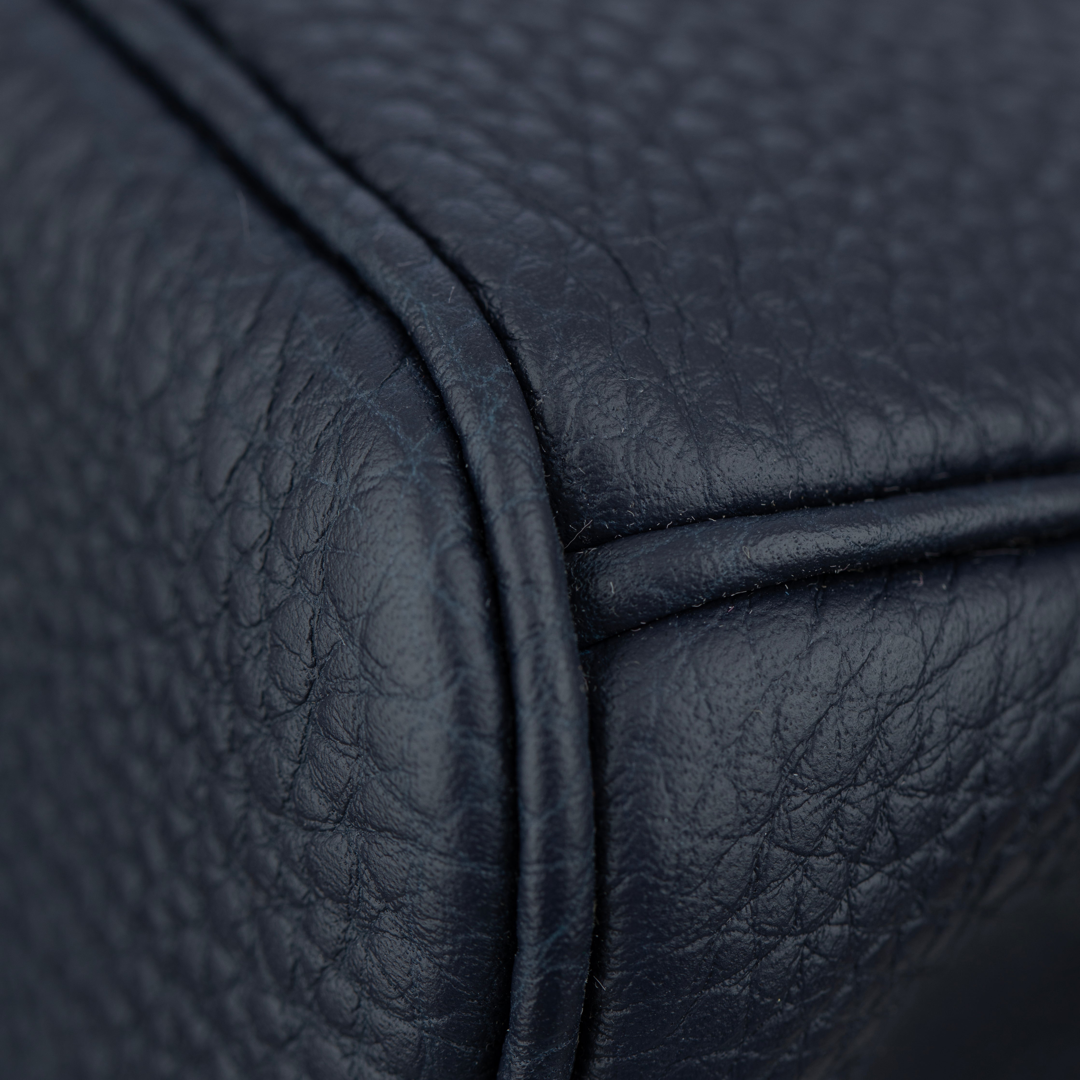 Hermes Birkin 35cm Blue Nuit Togo Leather Gold Hardware