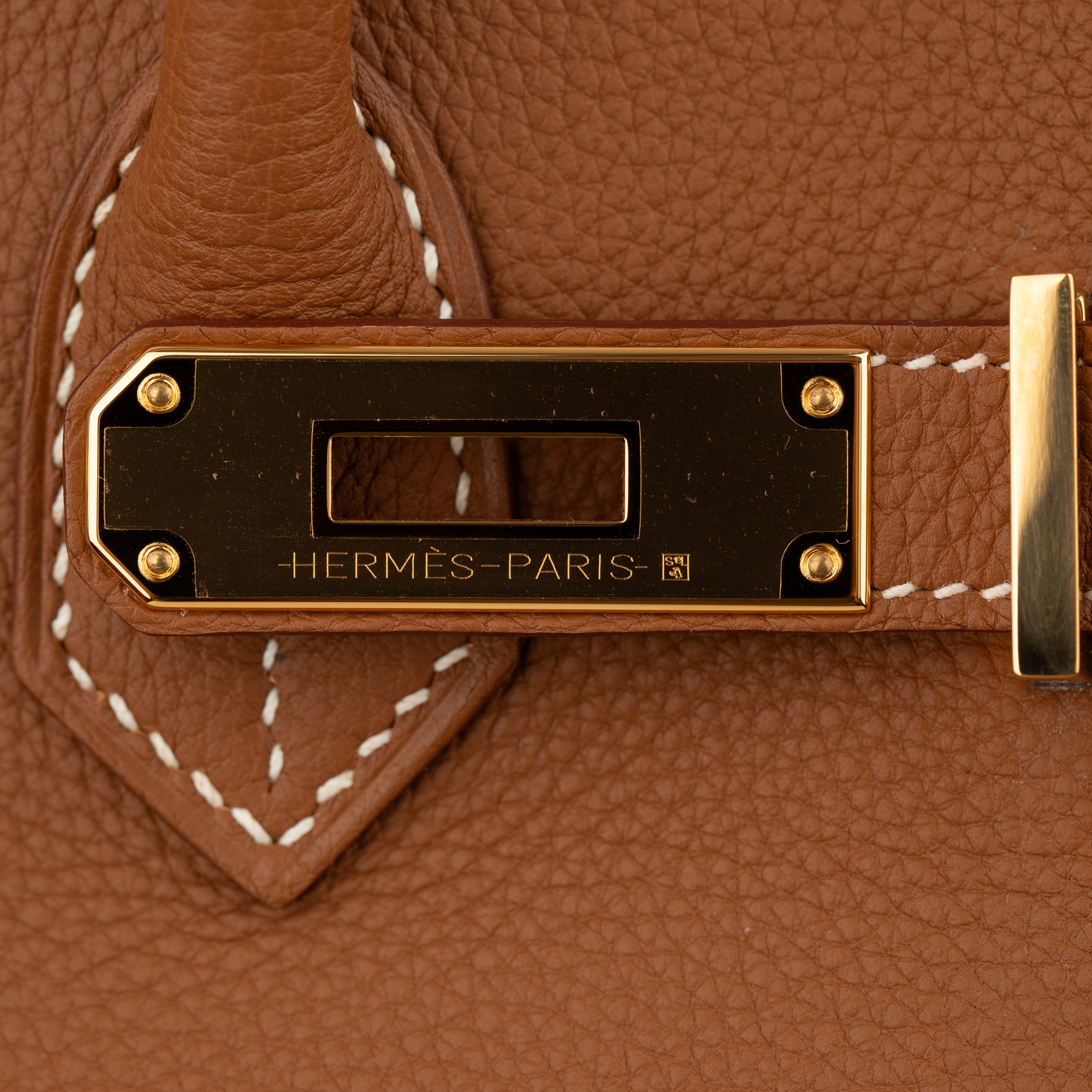 Hermes Birkin 35cm Gold Togo Leather Gold Hardware