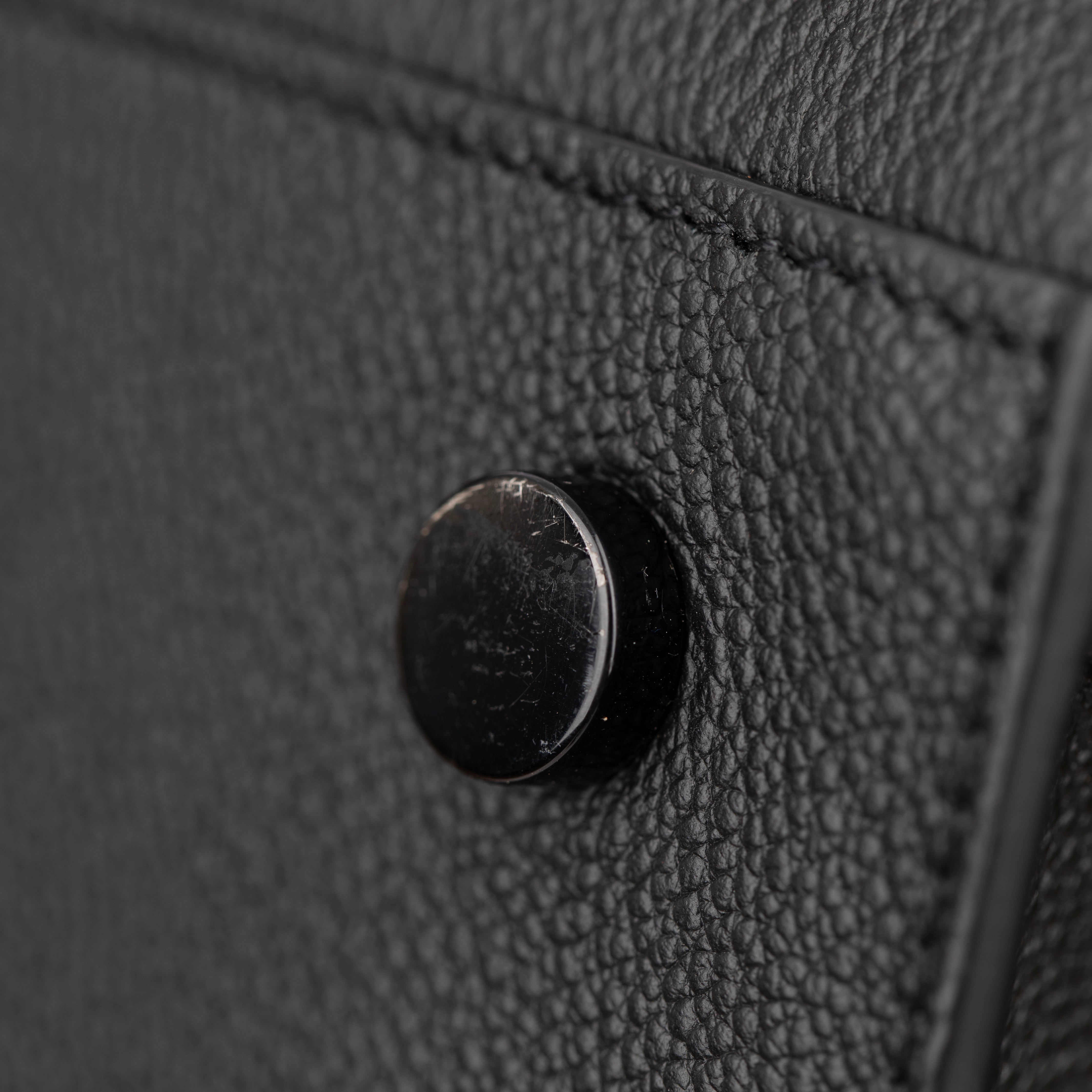 Saint Laurent Black Sac De Jour Bag