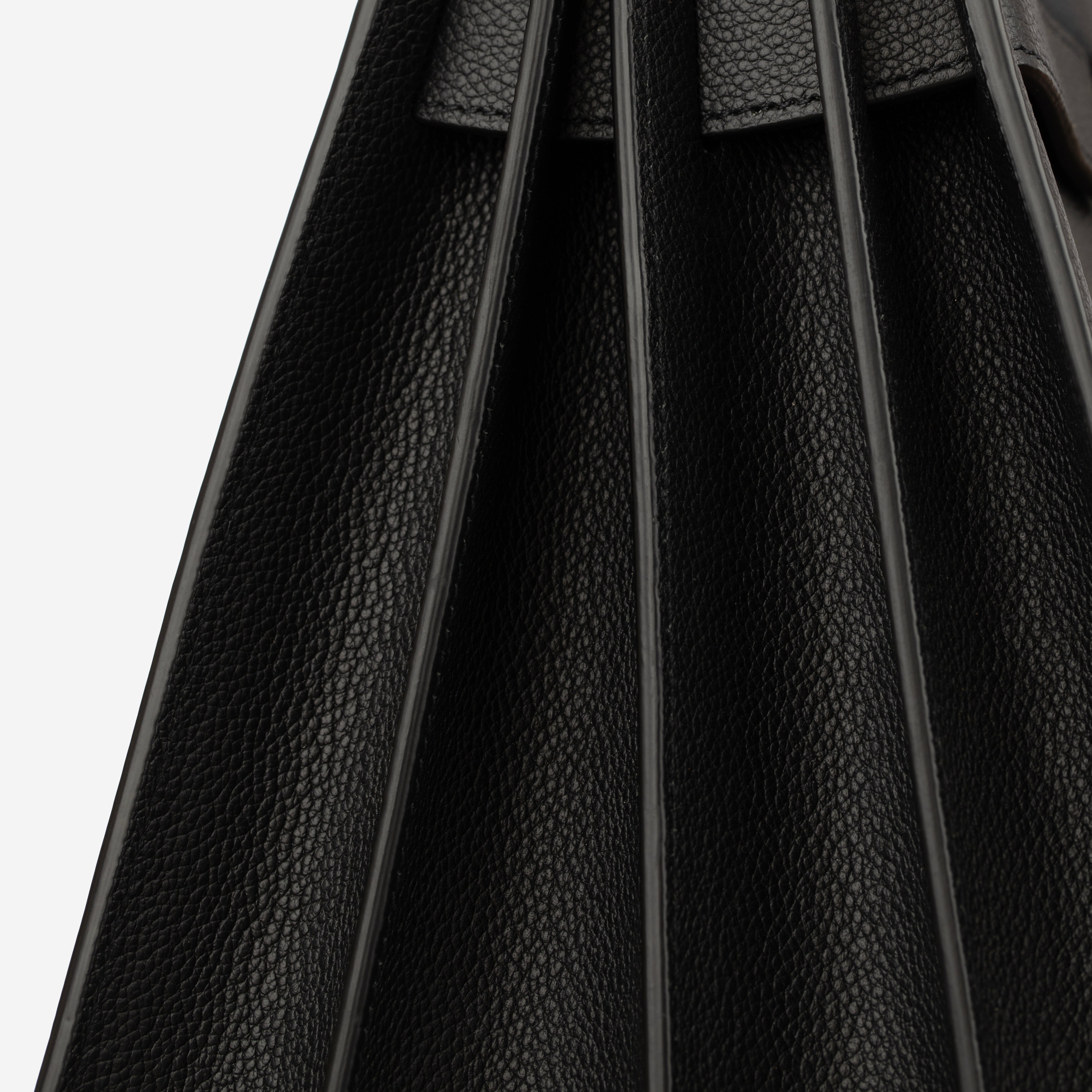 Saint Laurent Black Sac De Jour Bag