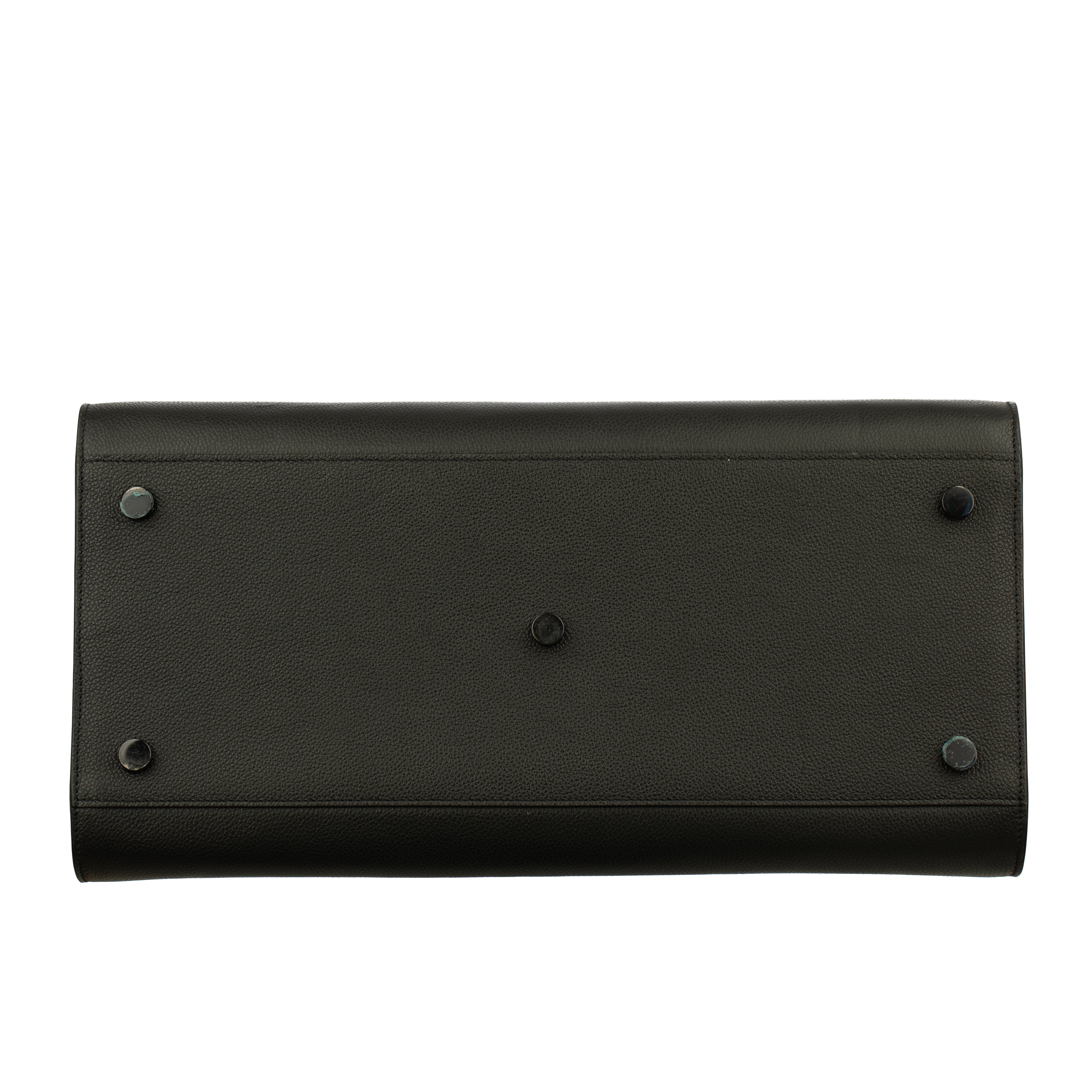 Saint Laurent Black Sac De Jour Bag