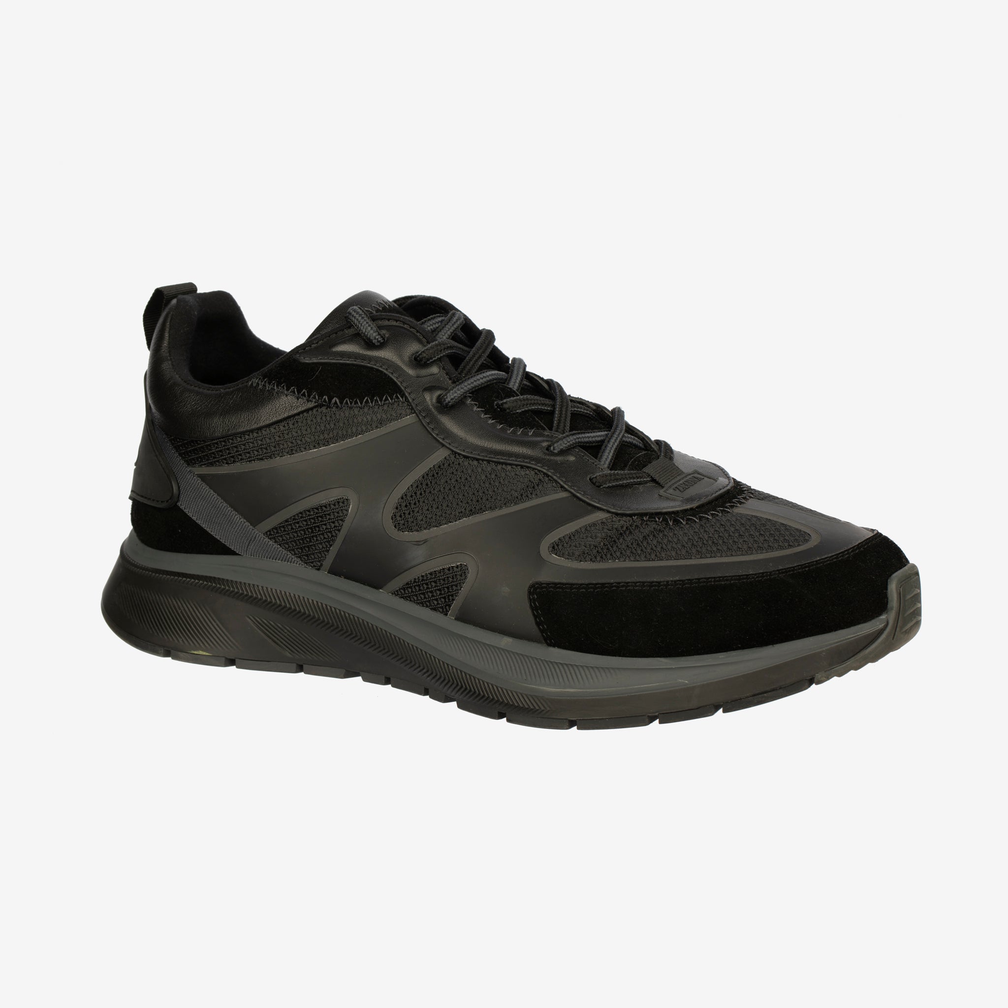 Zegna Men’s Black Sneakers - Size 11 US