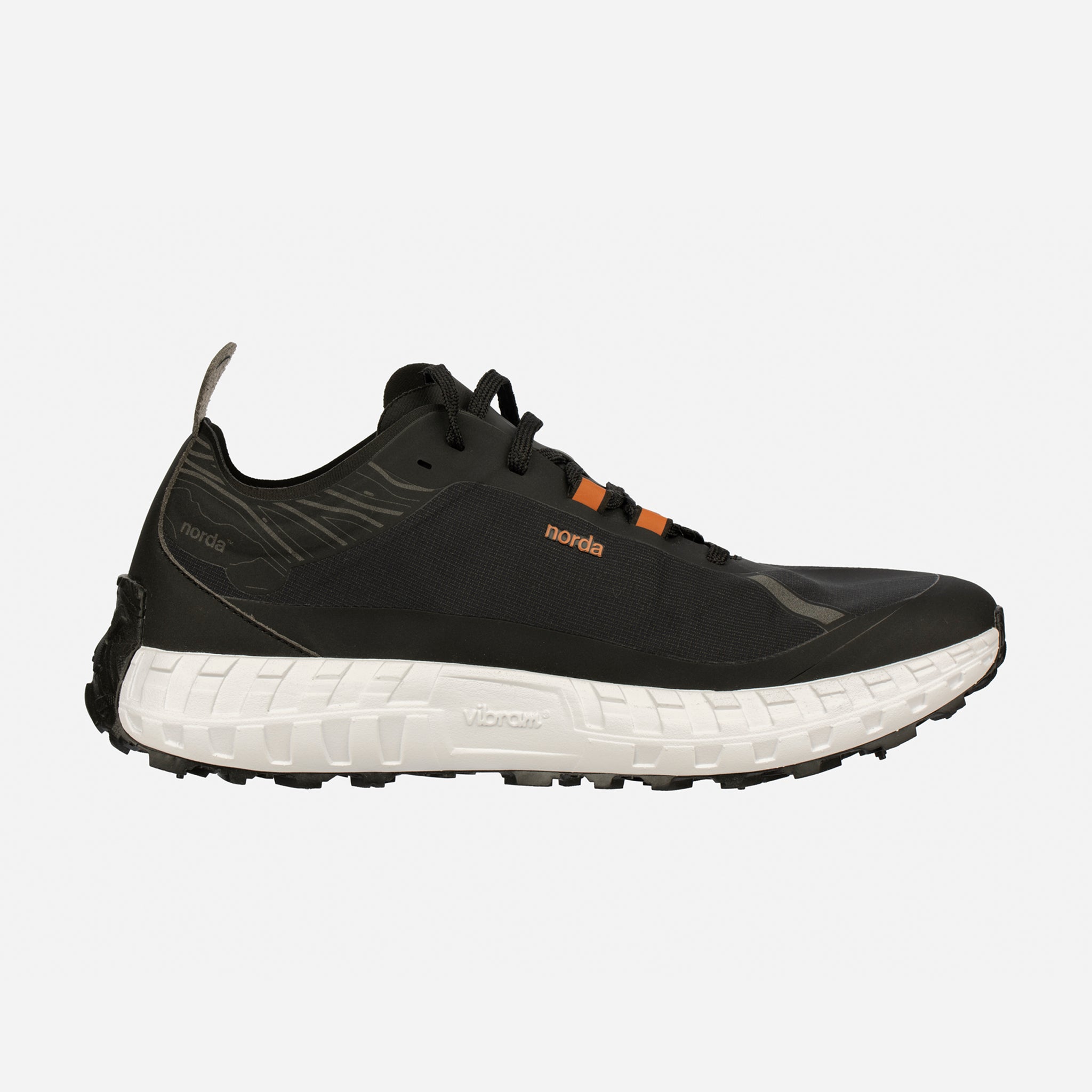 Zegna x Norda Vibram Men’s Sneakers – Black & Terracotta - Size 11 US