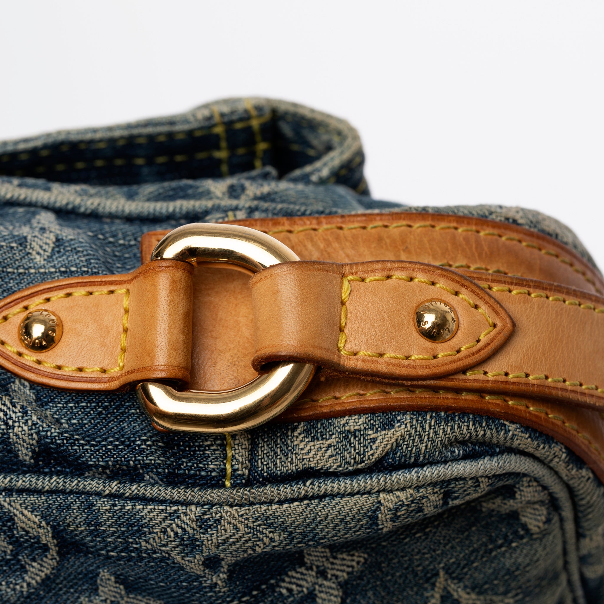 Louis Vuitton Denim Monogram Shoulder Bag