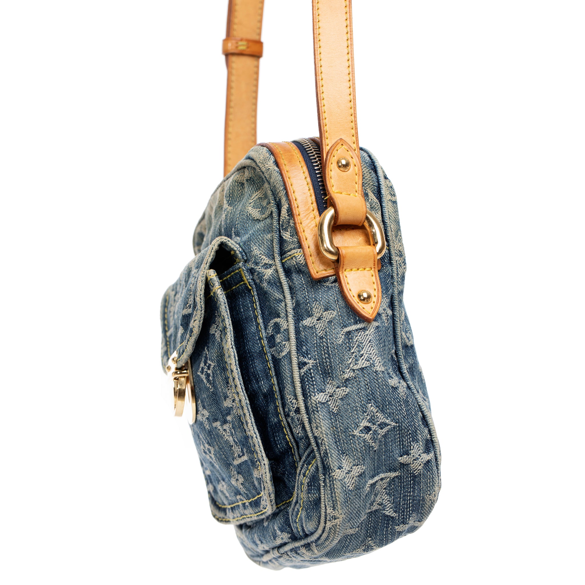 Louis Vuitton Denim Monogram Shoulder Bag