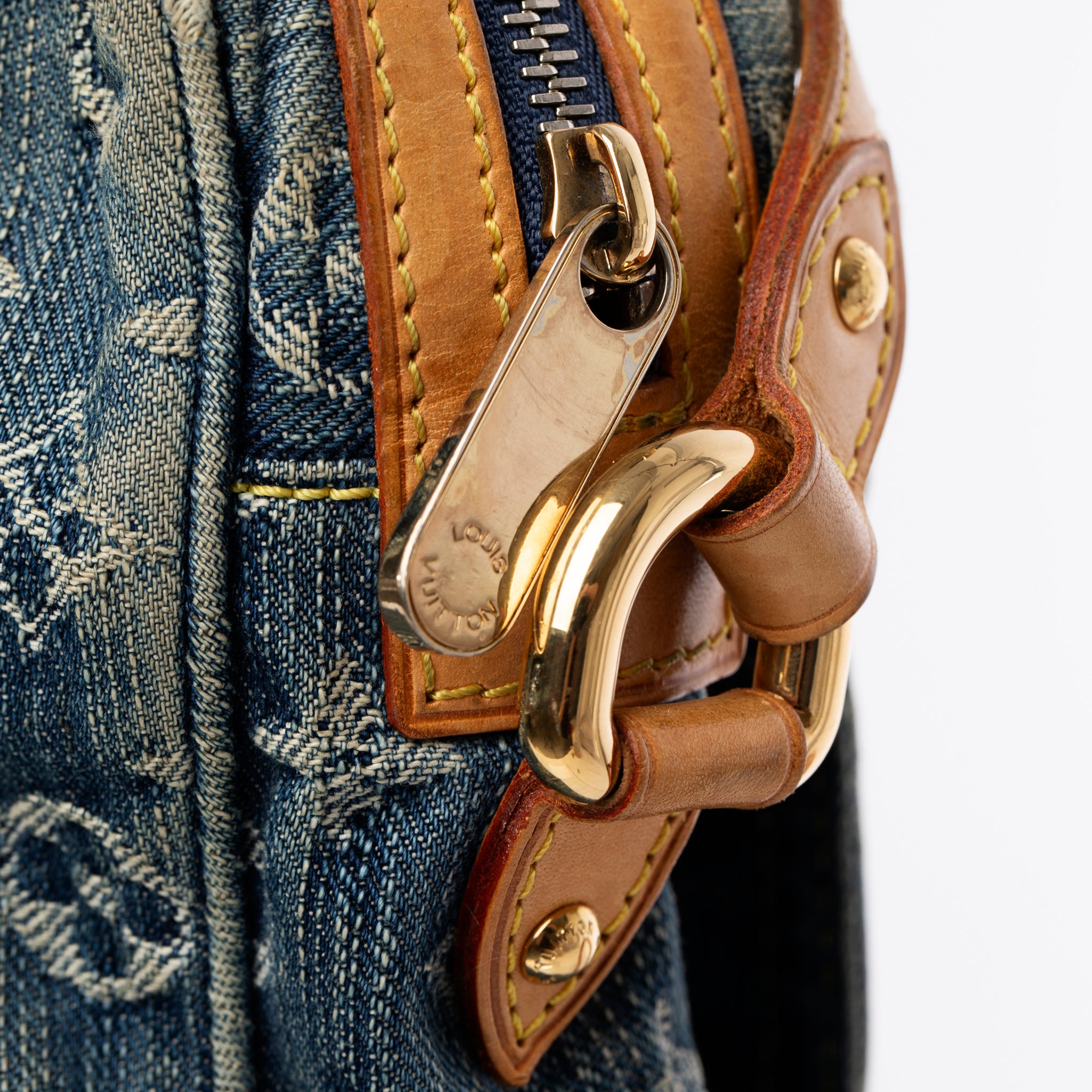 Louis Vuitton Denim Monogram Shoulder Bag