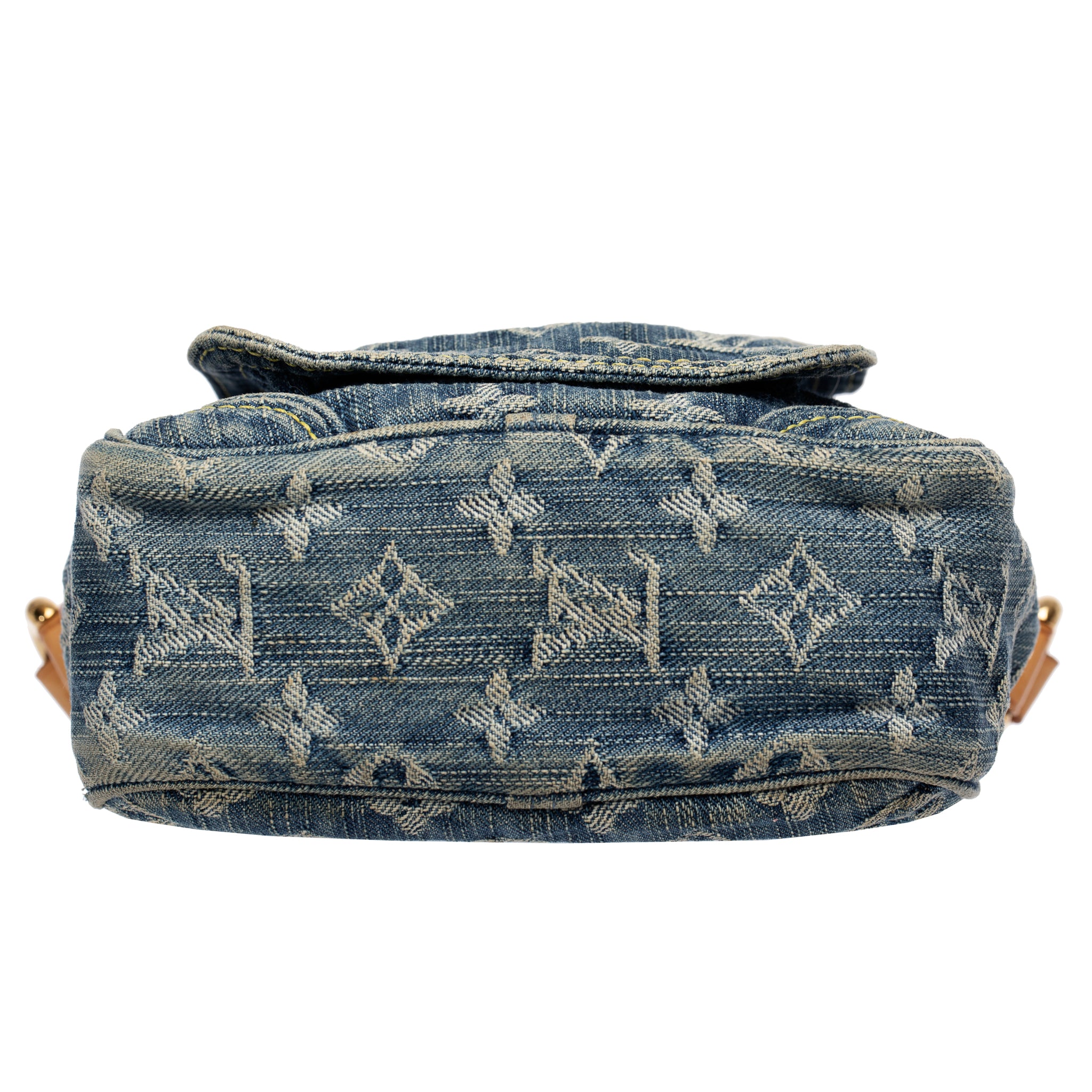 Louis Vuitton Denim Monogram Shoulder Bag