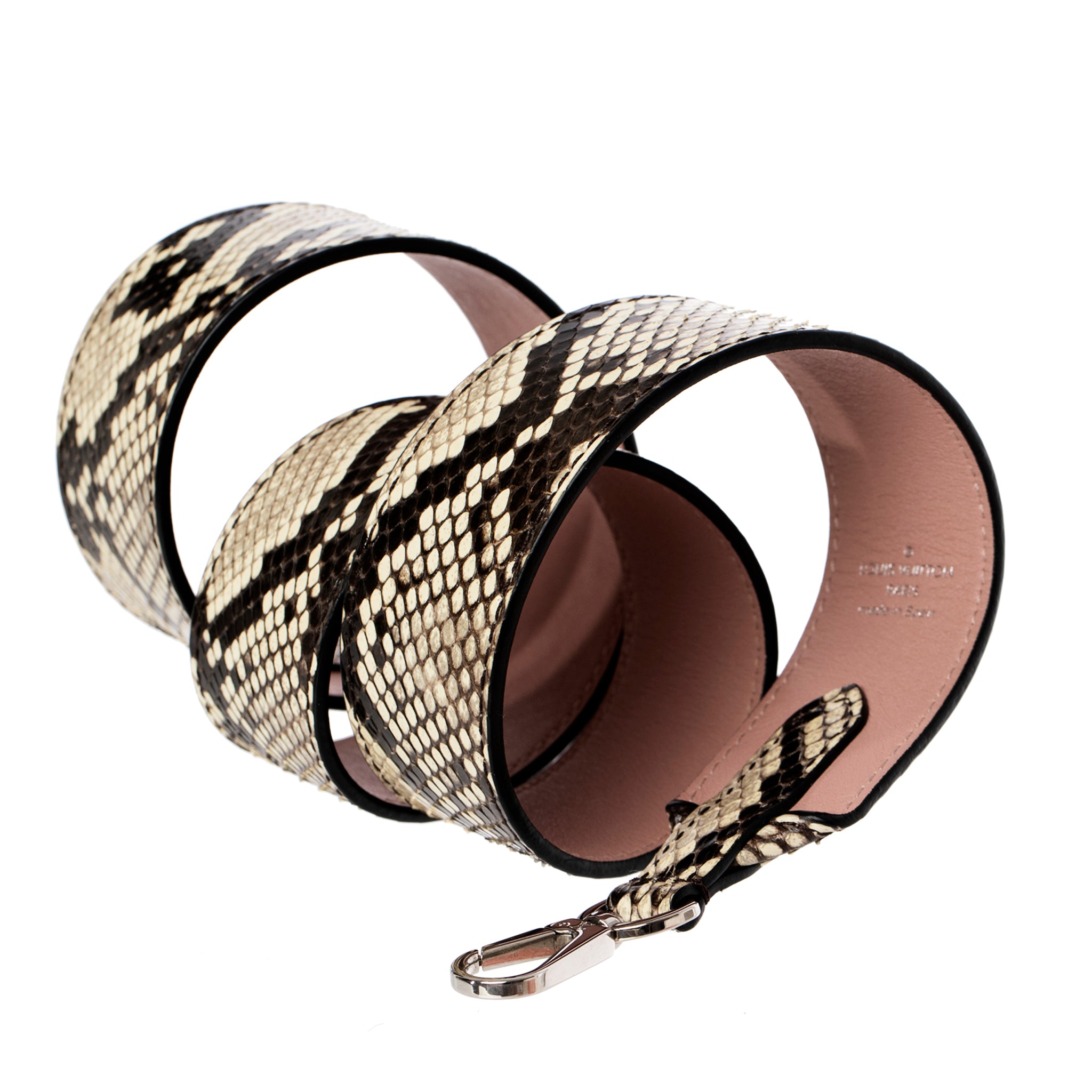 Louis Vuitton Bandoulière Shoulder Strap Python