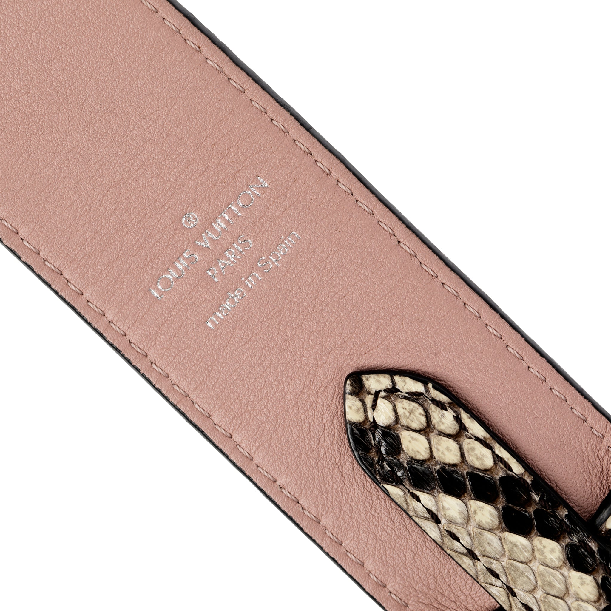 Louis Vuitton Bandoulière Shoulder Strap Python