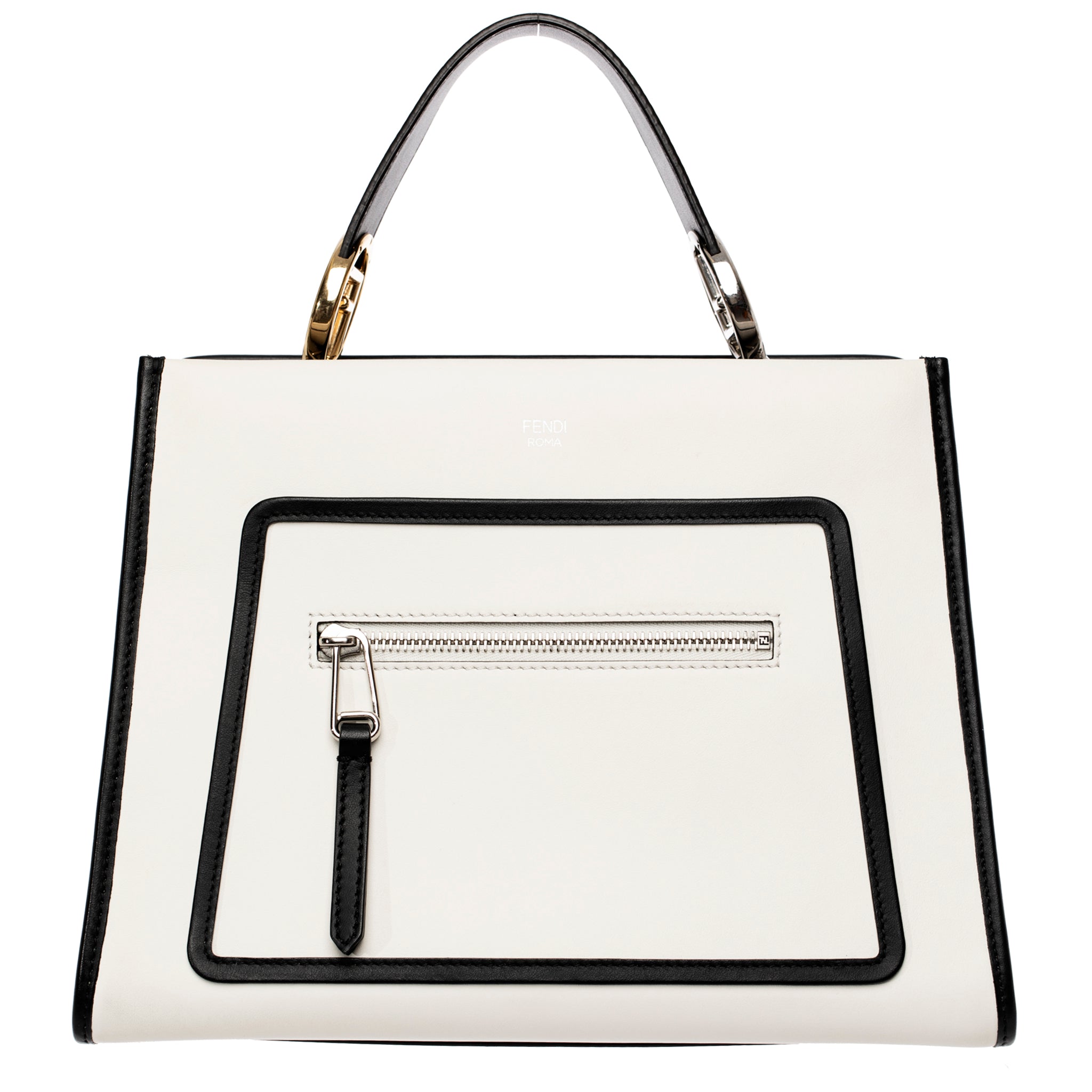Fendi Ivory & Black Runaway Bag