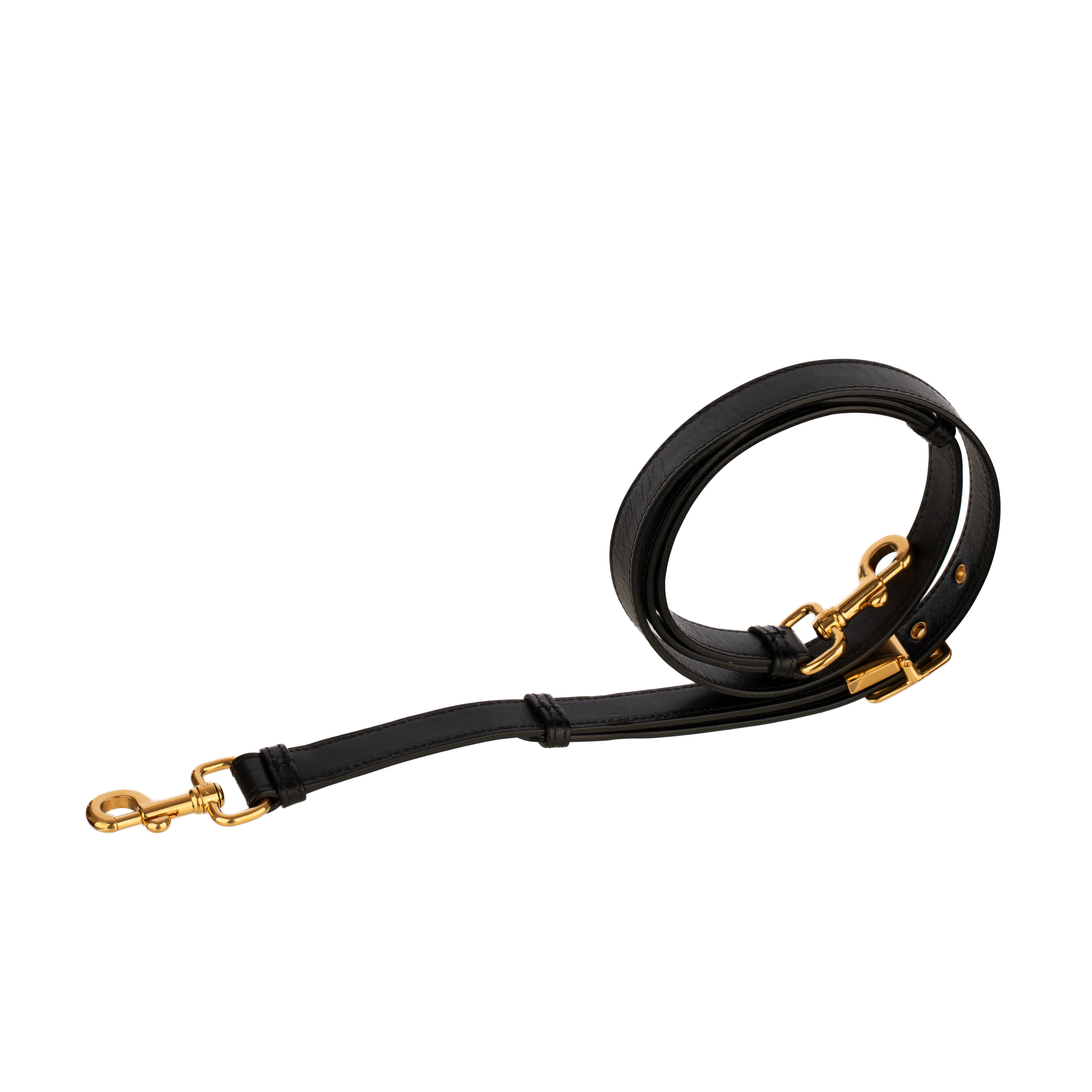 Christian Dior Medium Bobby Bag Black Leather Gold Tone Hardware