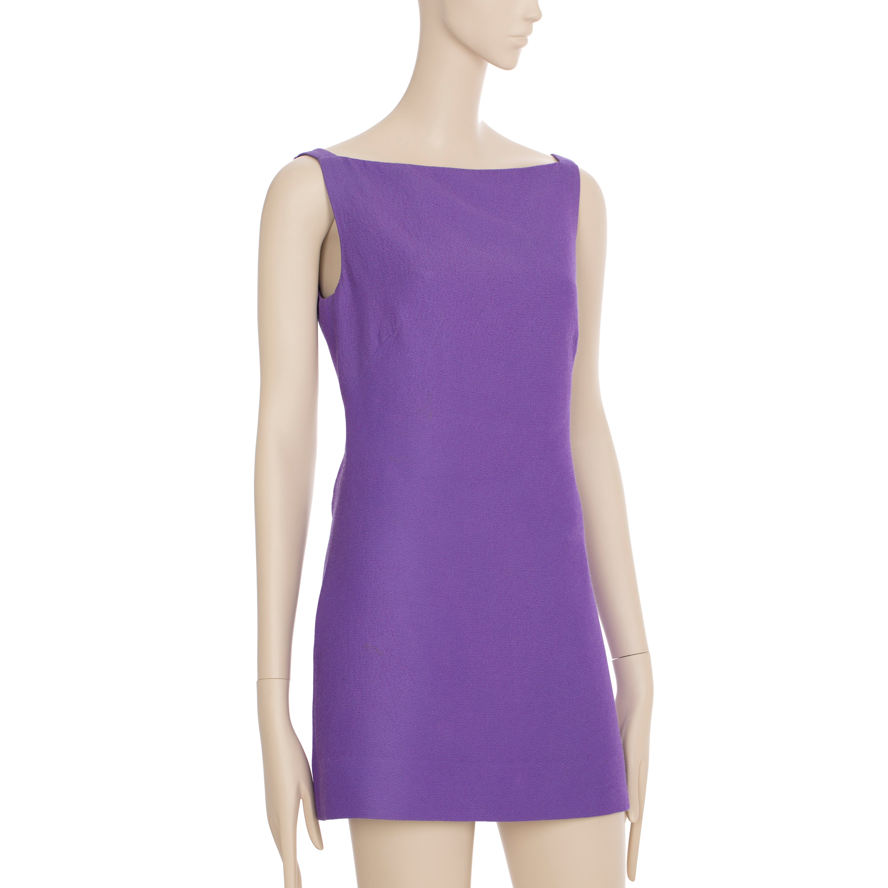 Valentino Open-Back Shift Dress 40 IT