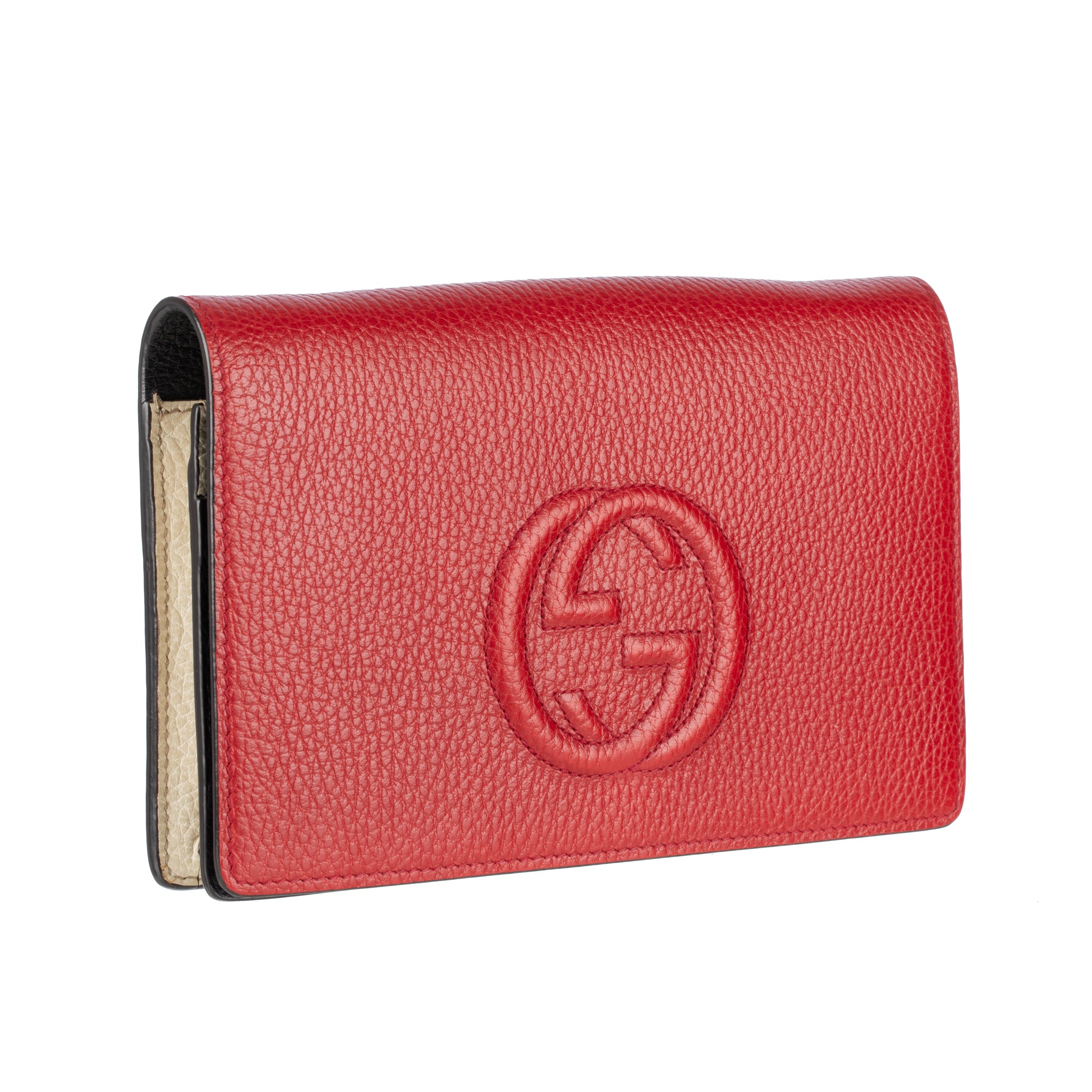 Gucci Soho Calfskin Wallet On Chain