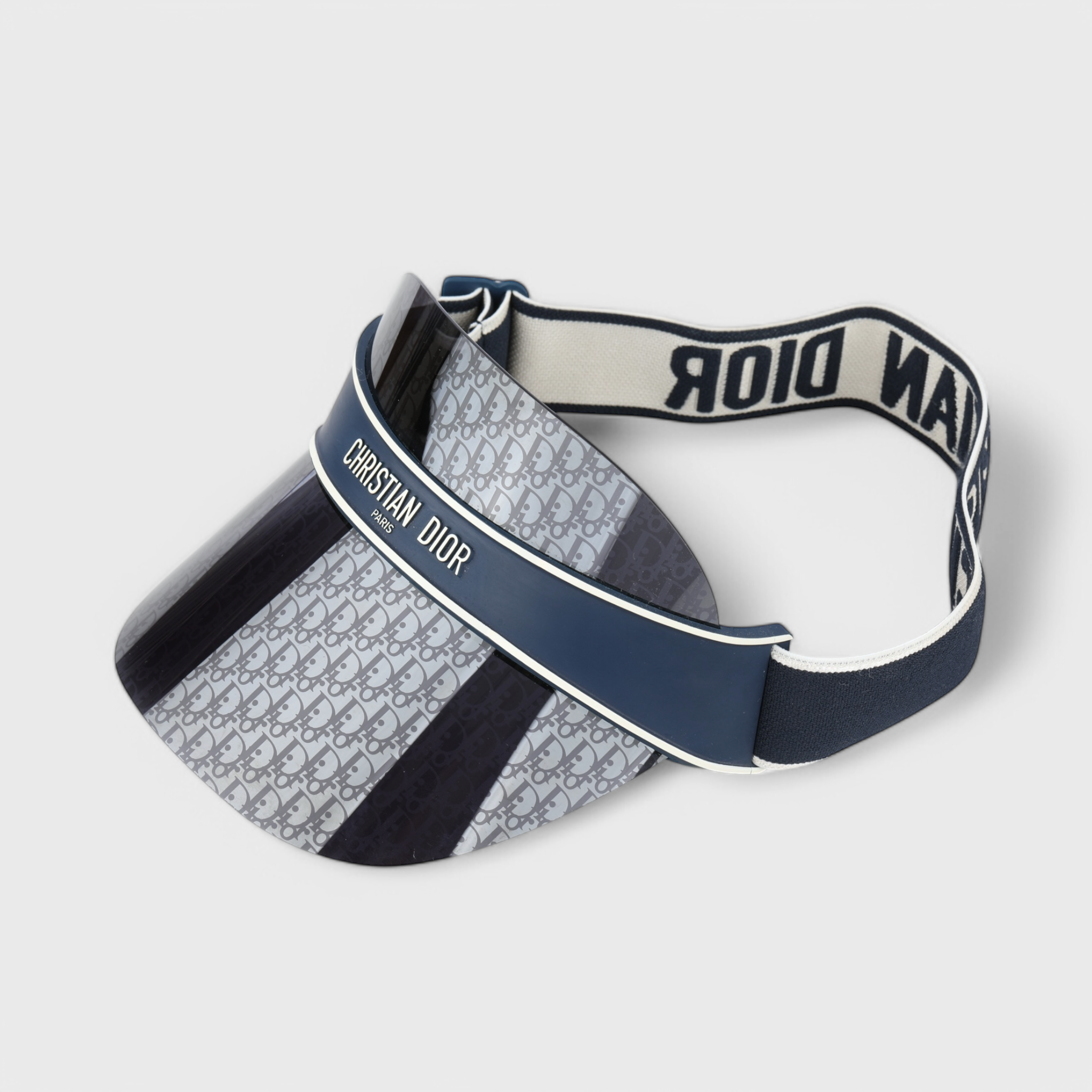 Christian Dior Blue Club V1U Tinted Sun Visor