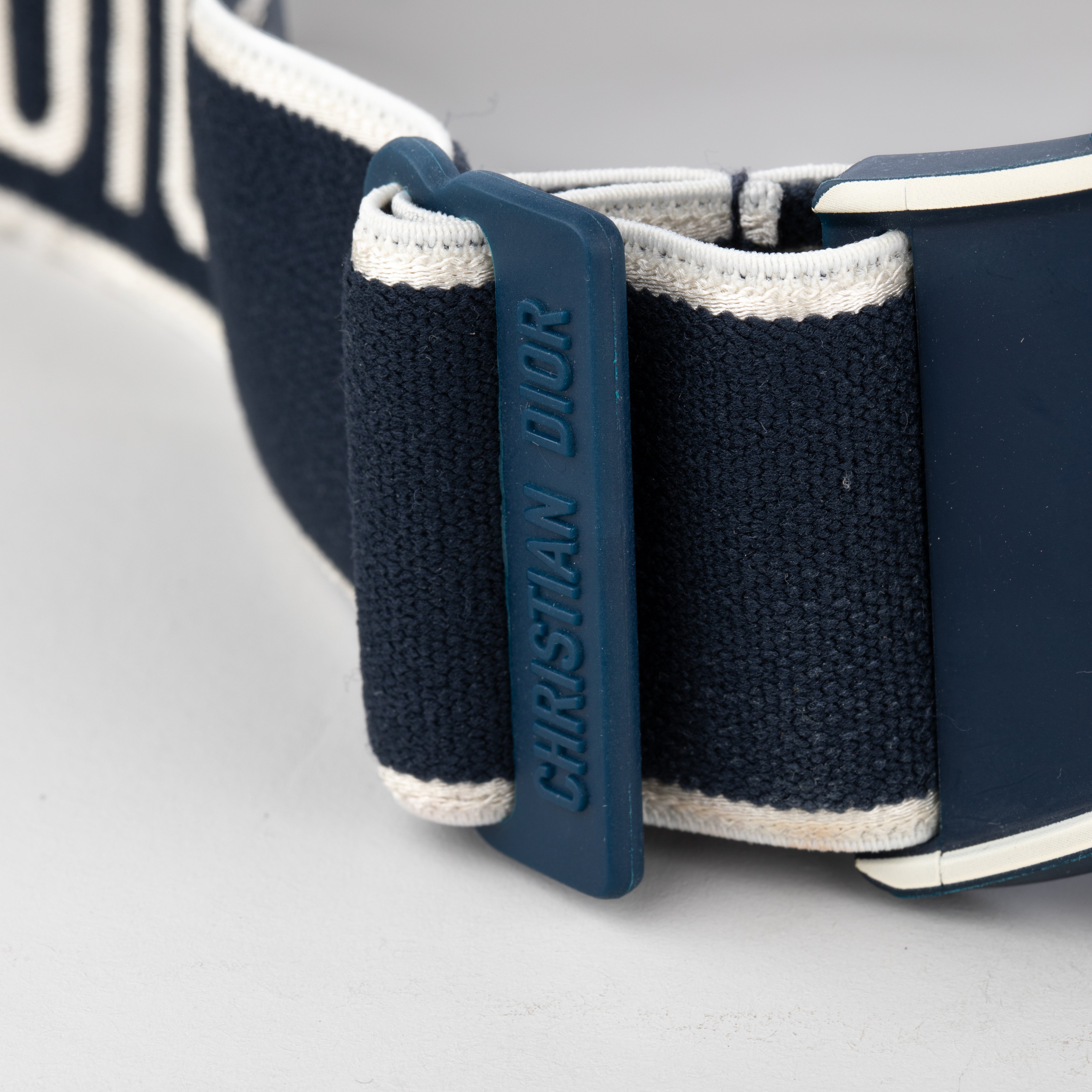 Christian Dior Blue Club V1U Tinted Sun Visor