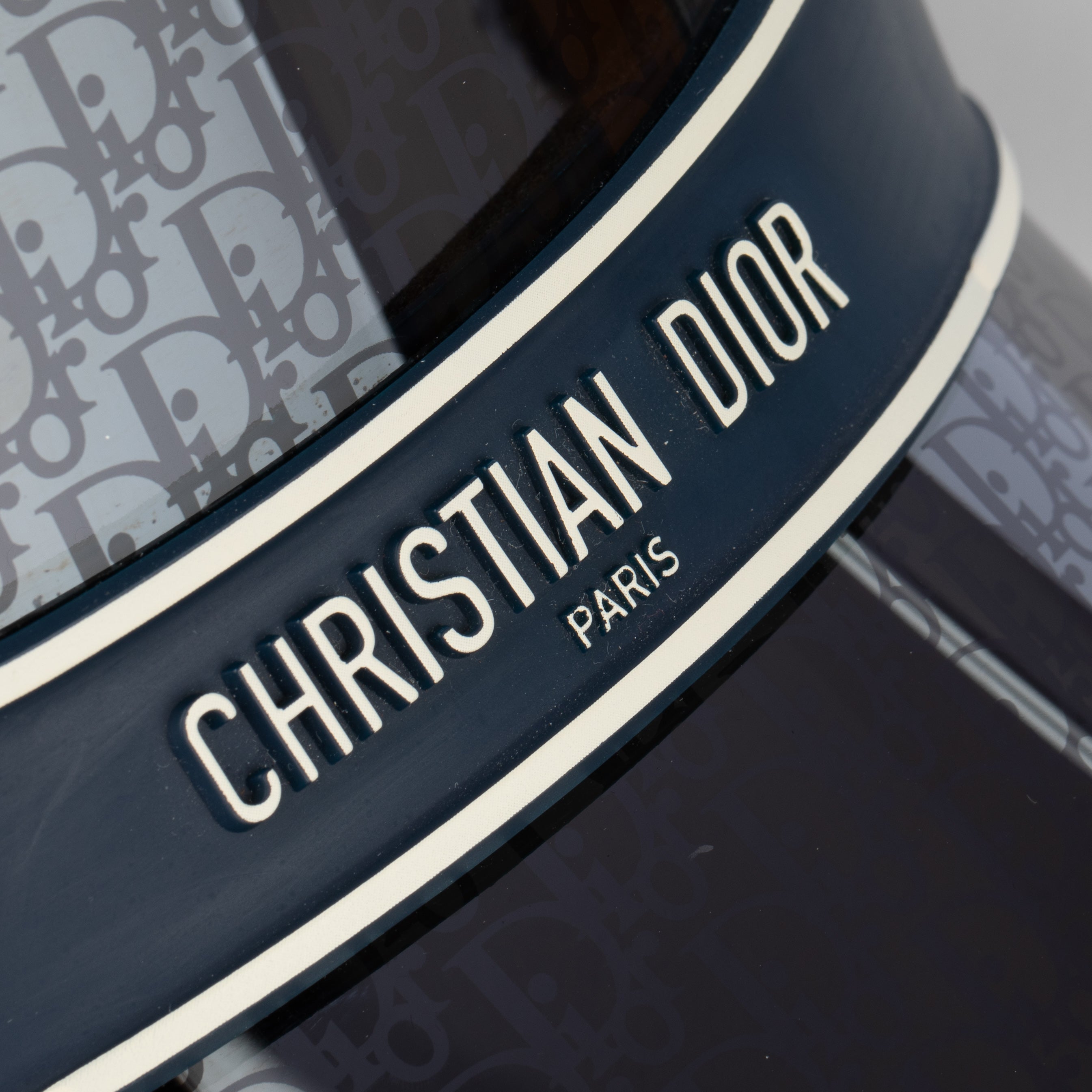 Christian Dior Blue Club V1U Tinted Sun Visor