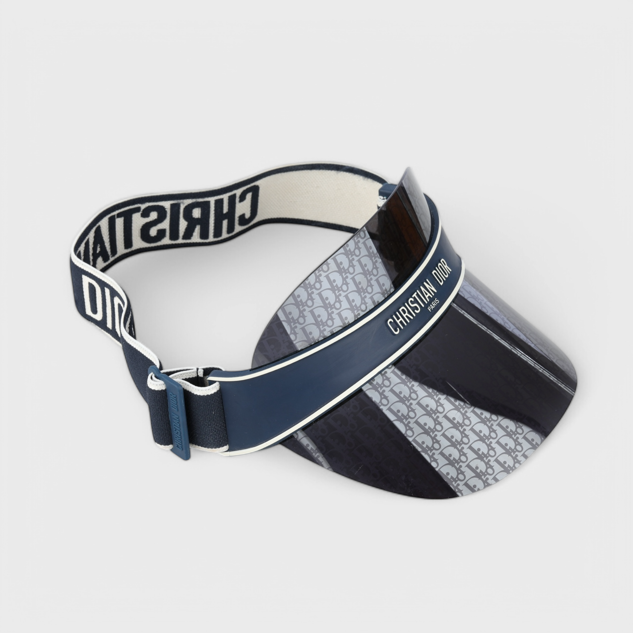 Christian Dior Blue Club V1U Tinted Sun Visor