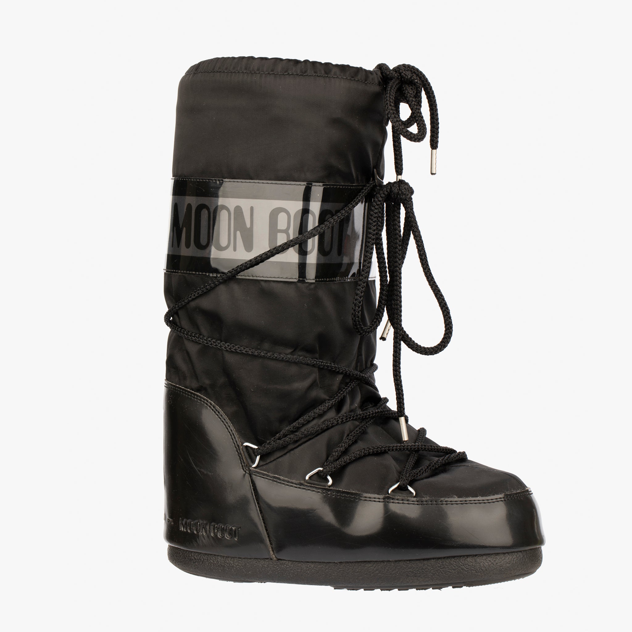 Moon Boot Icon Black Nylon Boots