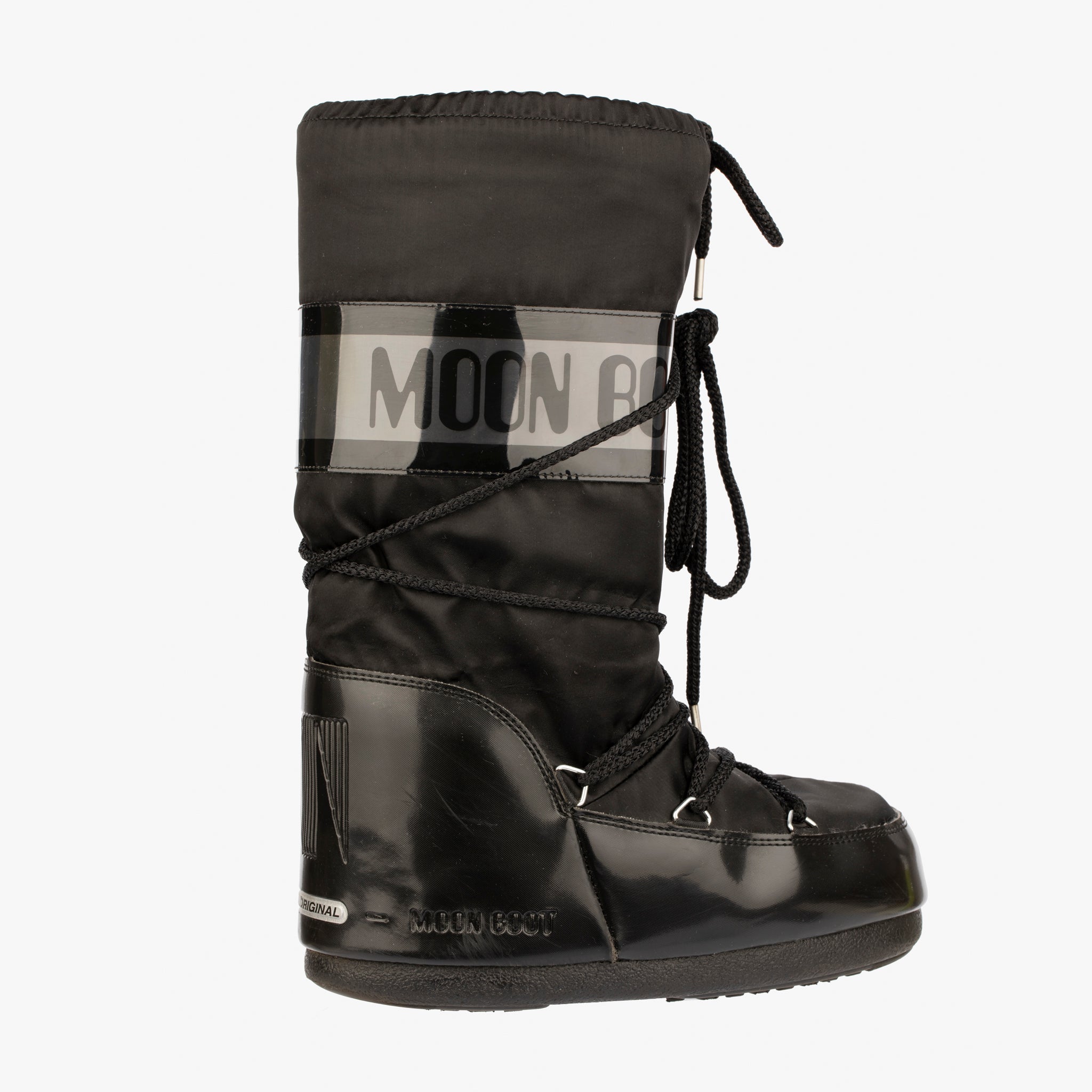 Moon Boot Icon Black Nylon Boots