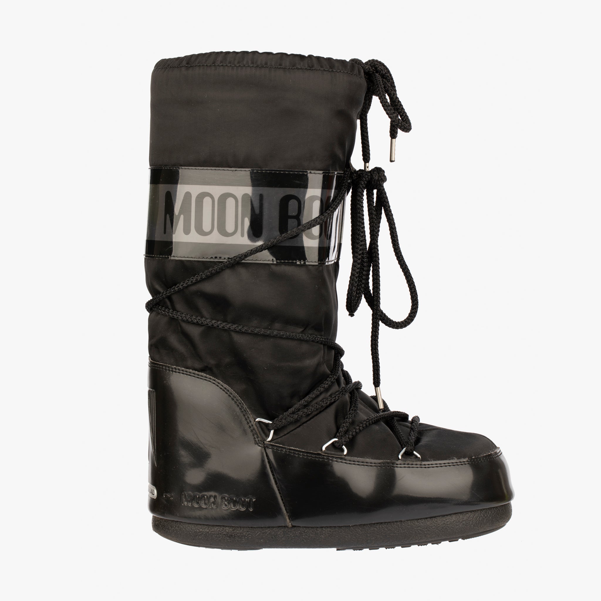 Moon Boot Icon Black Nylon Boots