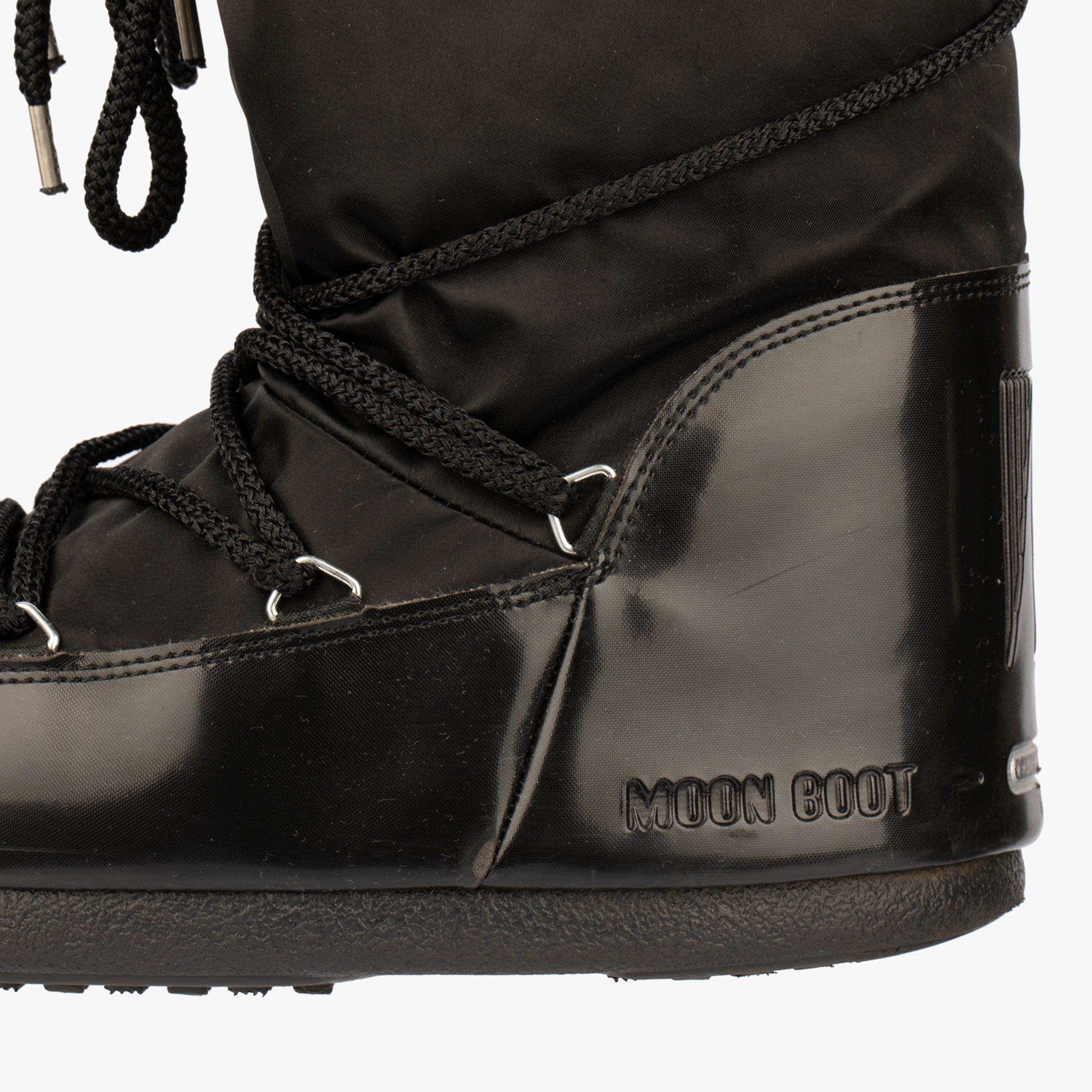 Moon Boot Icon Black Nylon Boots