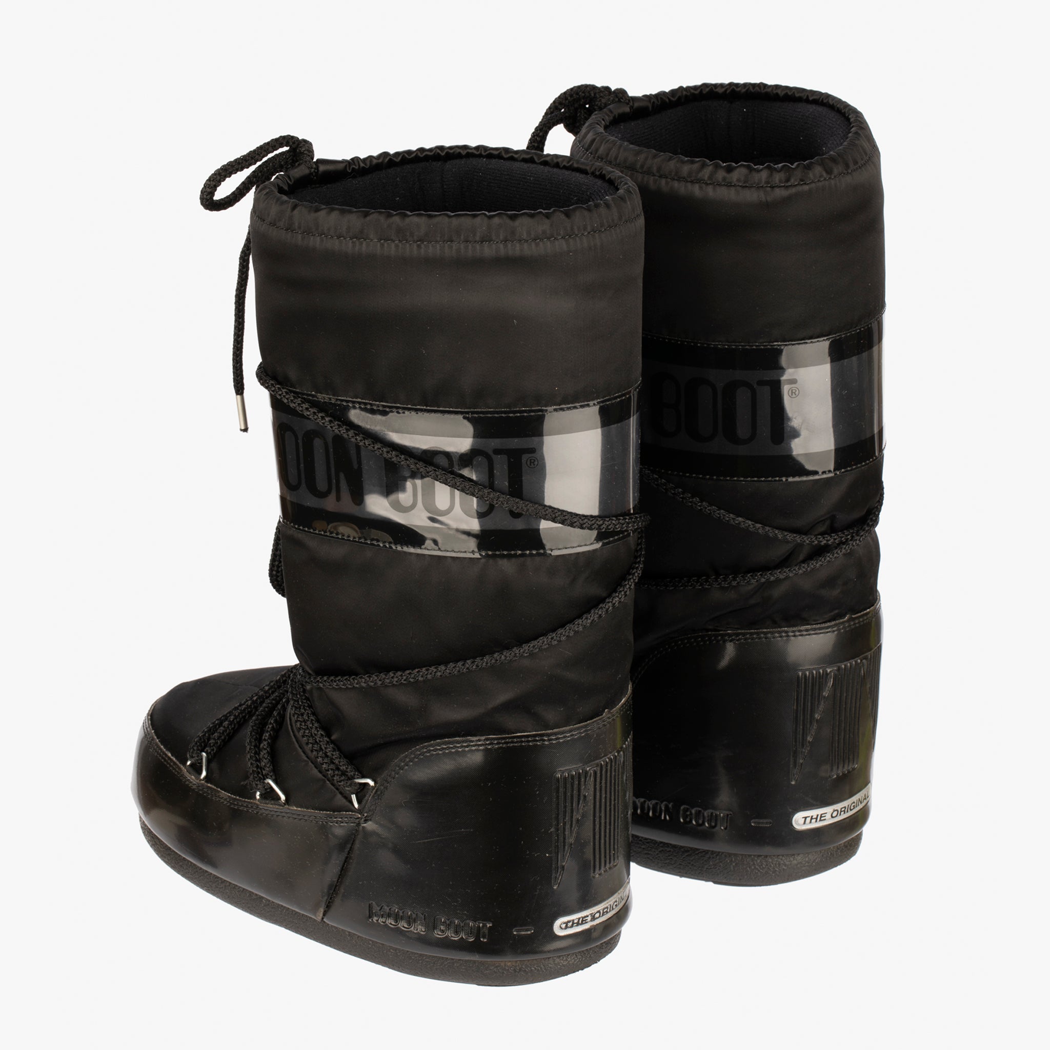 Moon Boot Icon Black Nylon Boots