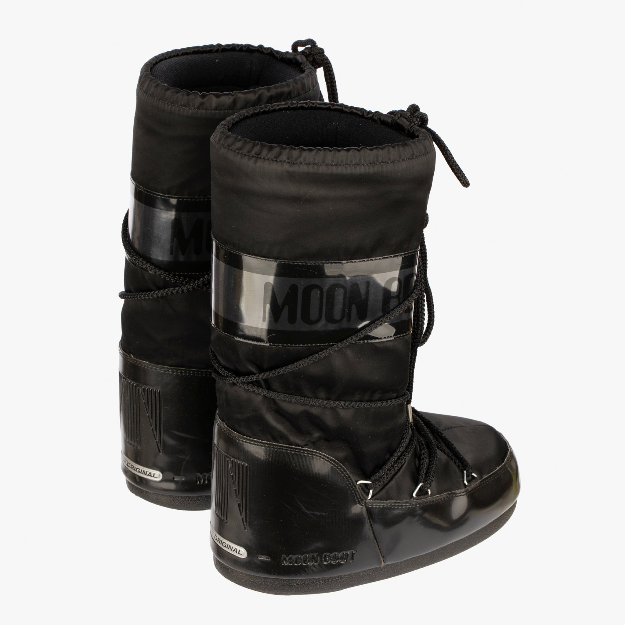 Moon Boot Icon Black Nylon Boots