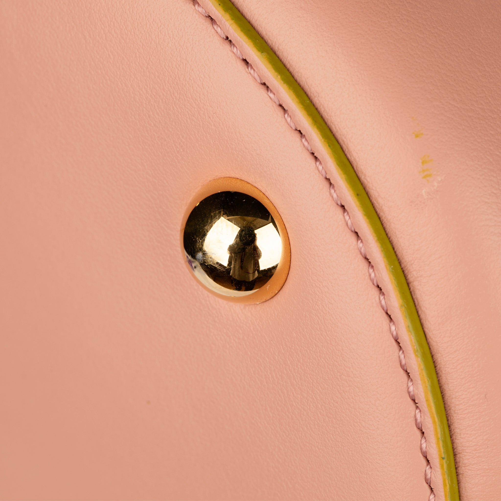 Marni Dusty Pink Pannier Bucket Bag with Acetate Top Handle and Detachable Pouch