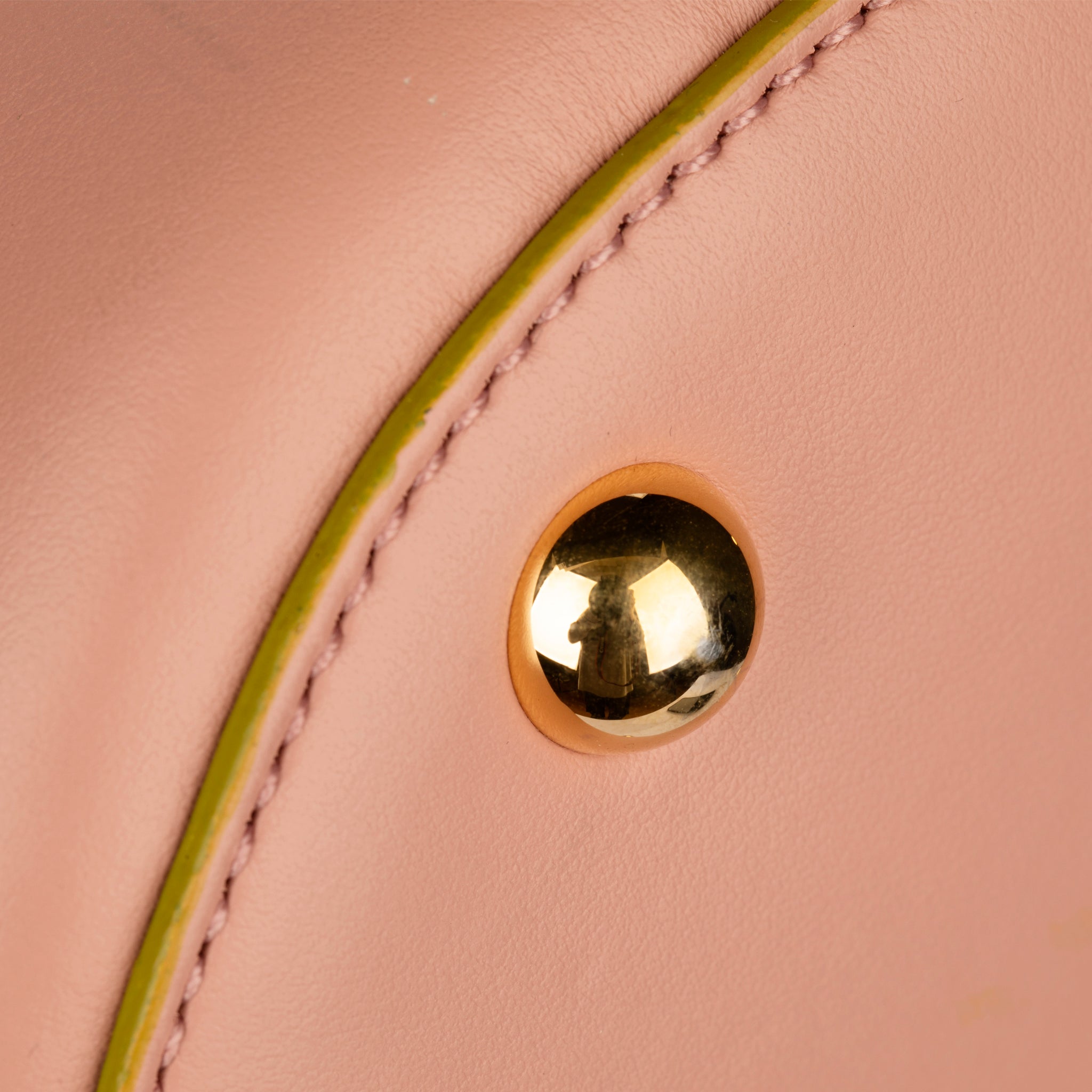 Marni Dusty Pink Pannier Bucket Bag with Acetate Top Handle and Detachable Pouch