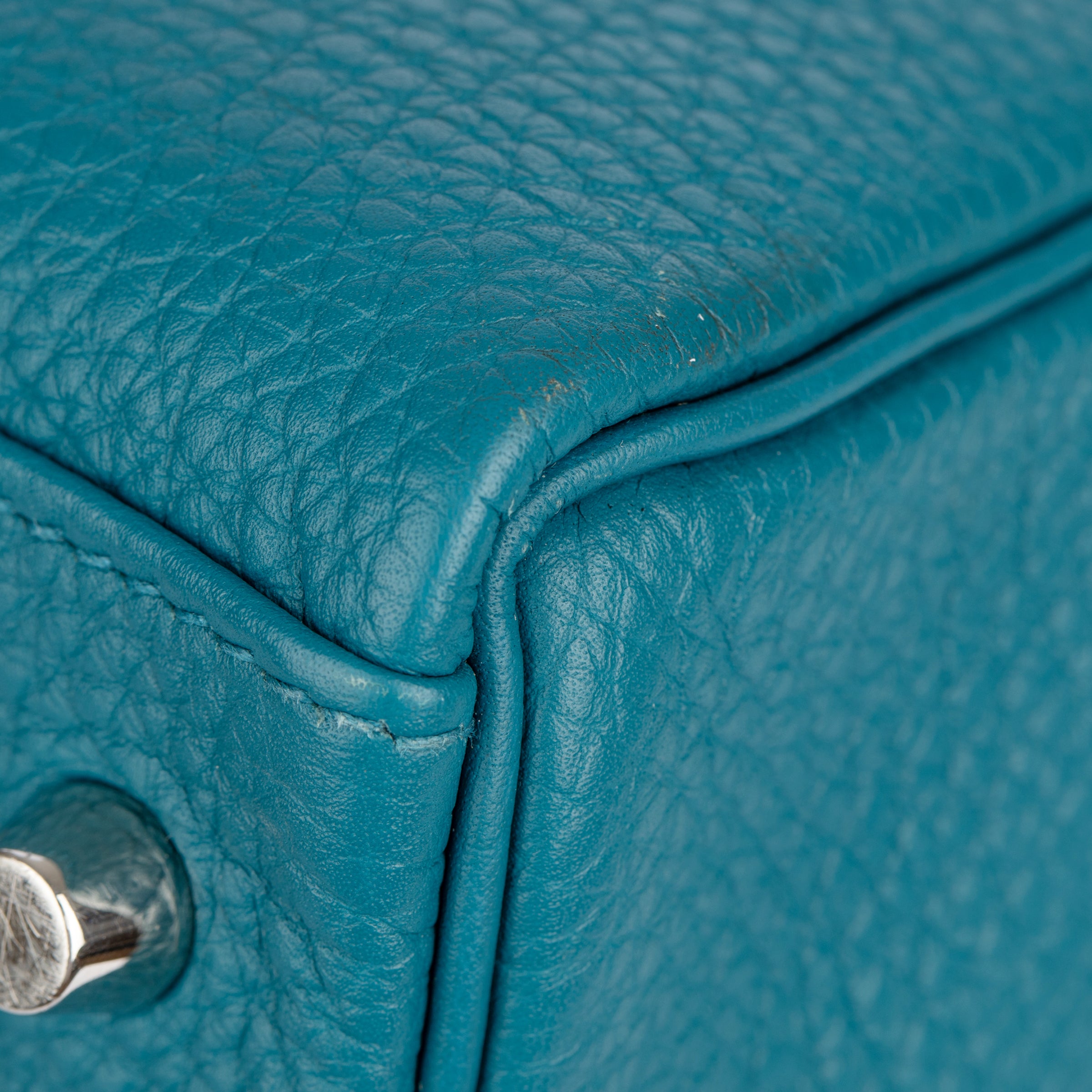 Hermes Kelly 28cm Cobalt Togo Leather Palladium Hardware