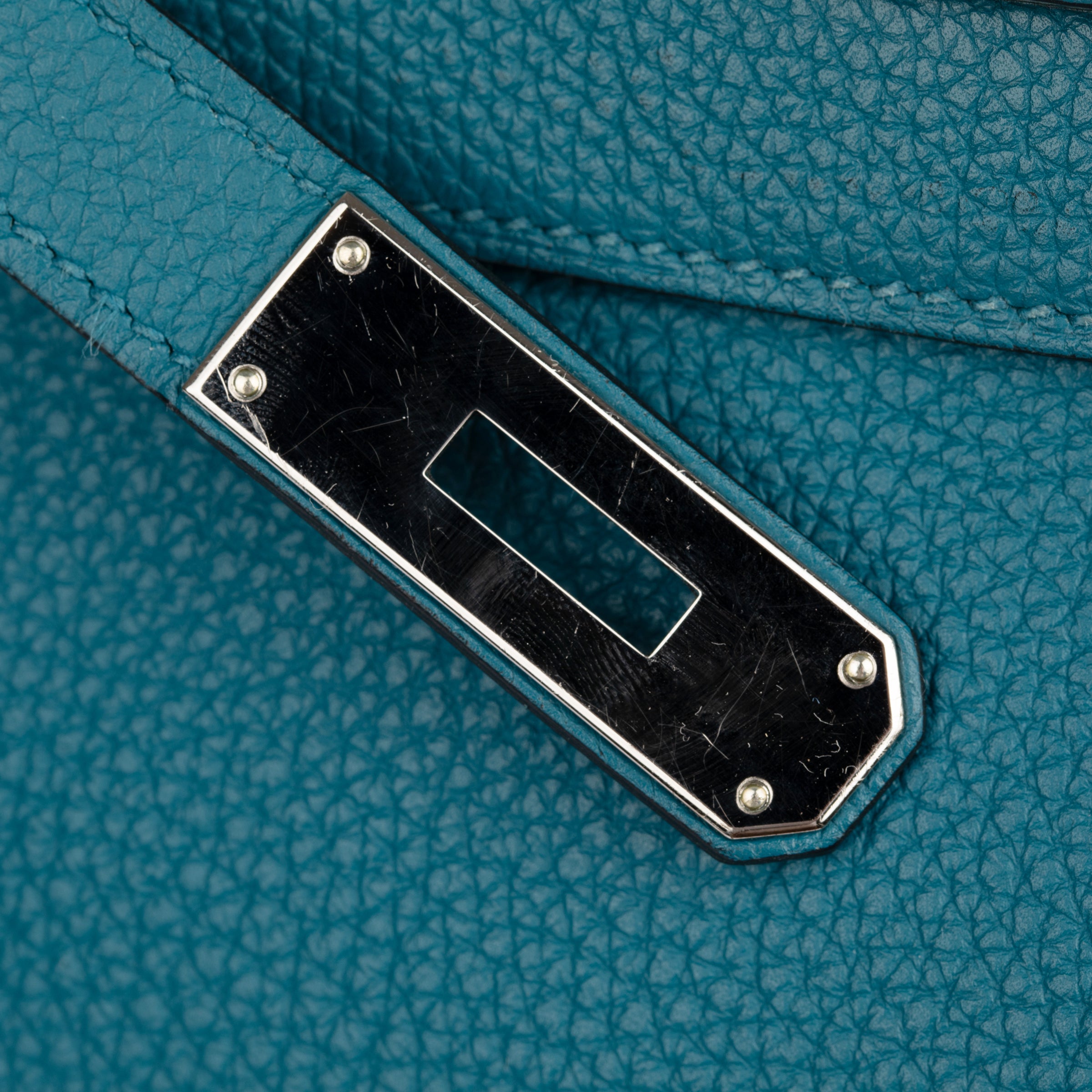 Hermes Kelly 28cm Cobalt Togo Leather Palladium Hardware