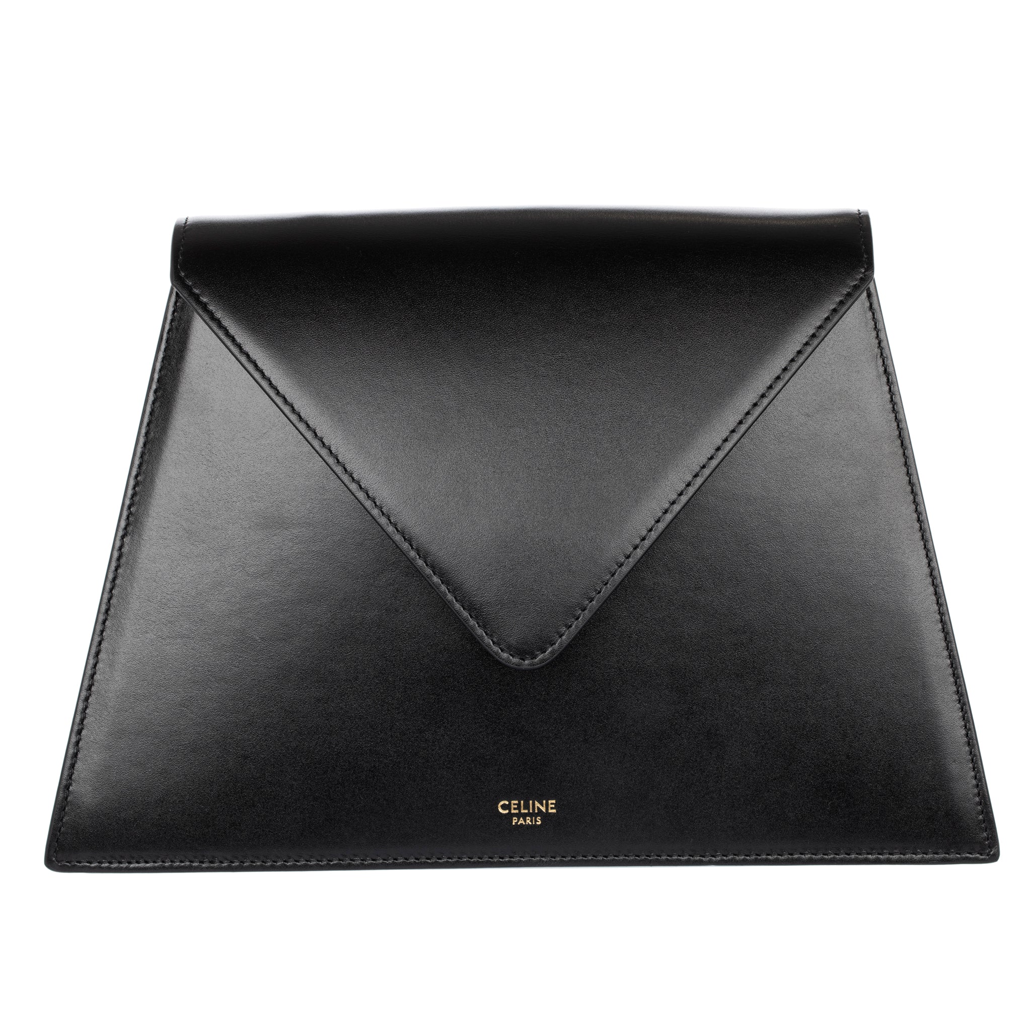 Celine on sale triangle clutch