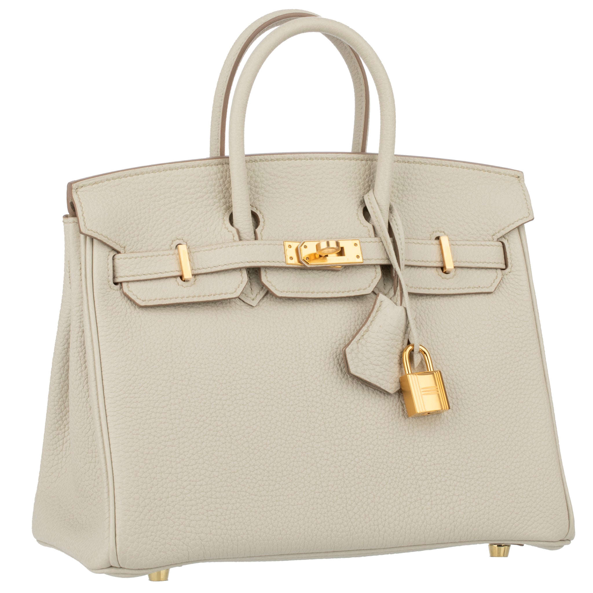 Hermes Birkin 25cm Beton Togo Leather Gold Hardware
