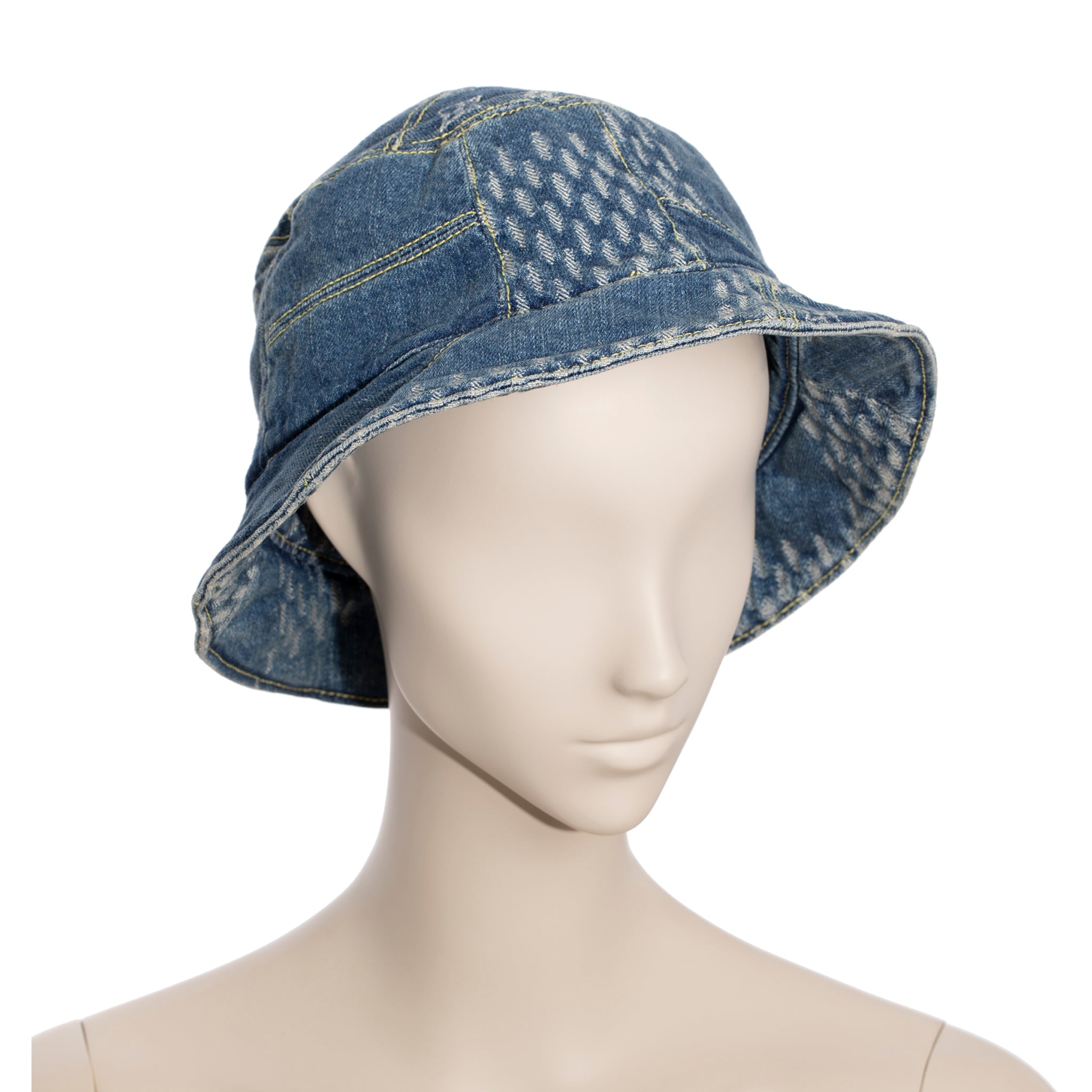 Louis Vuitton x Nigo Washed Denim Bucket Hat