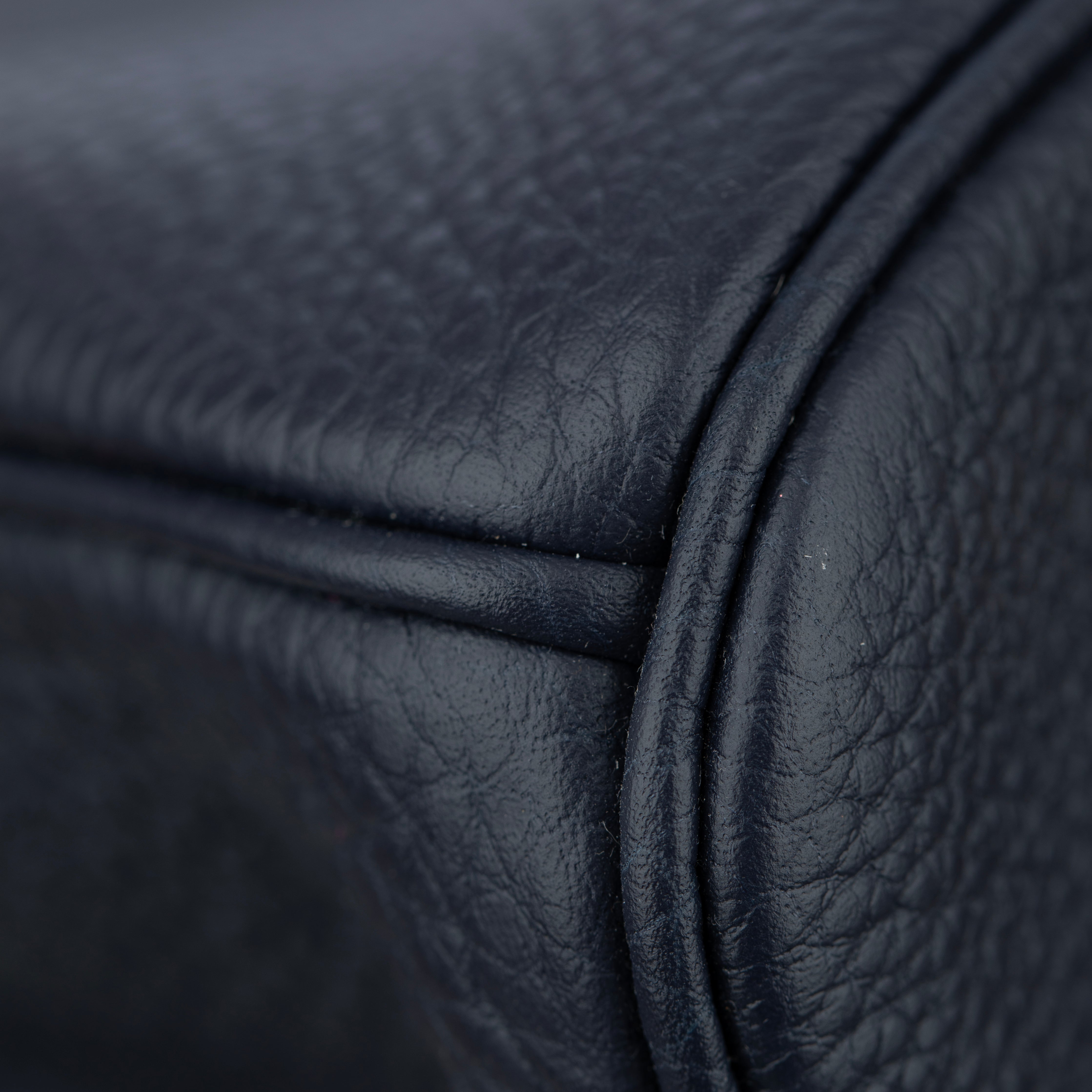 Hermes Birkin 35cm Blue Nuit Togo Leather Gold Hardware