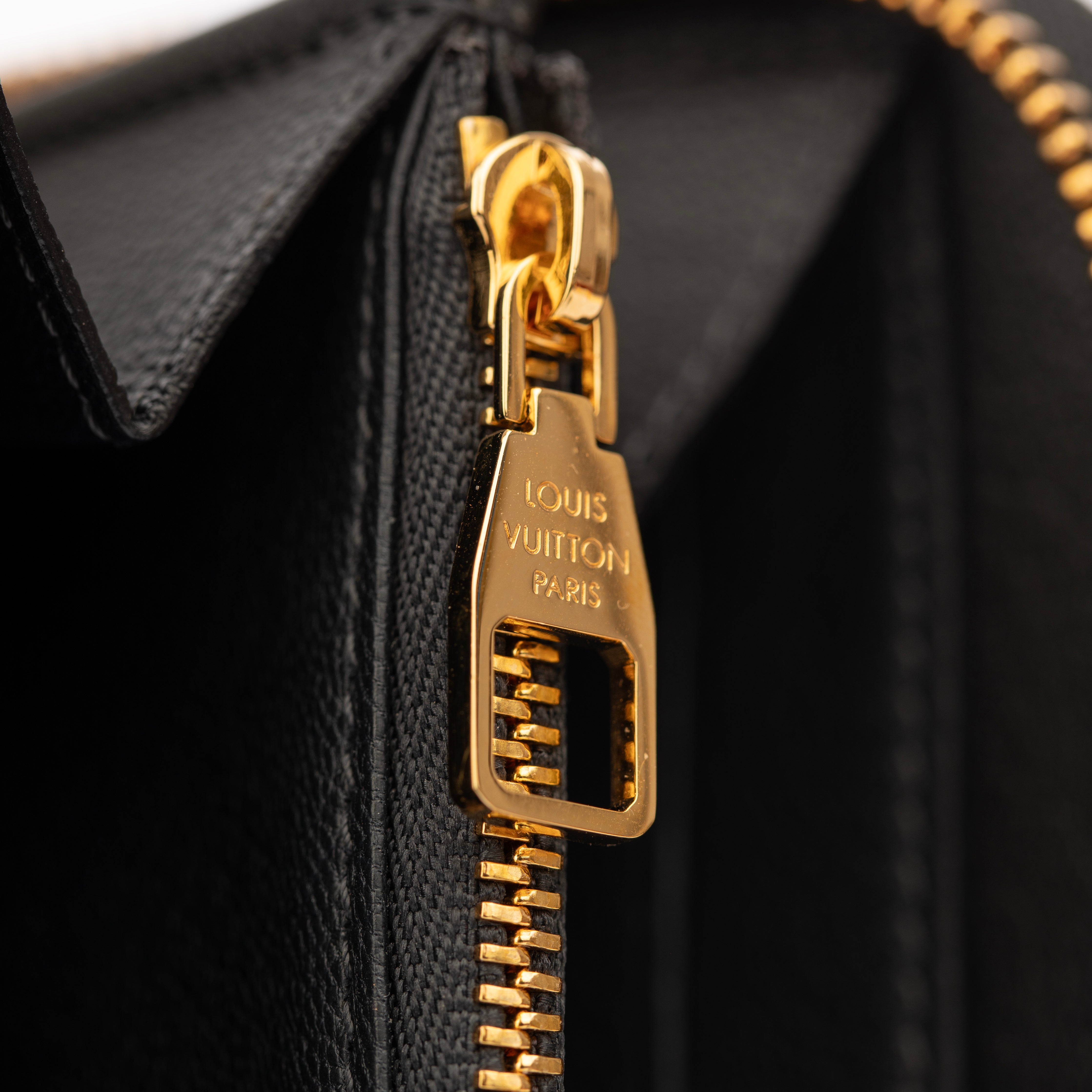 Louis Vuitton Dark Blue Python Zippy Wallet