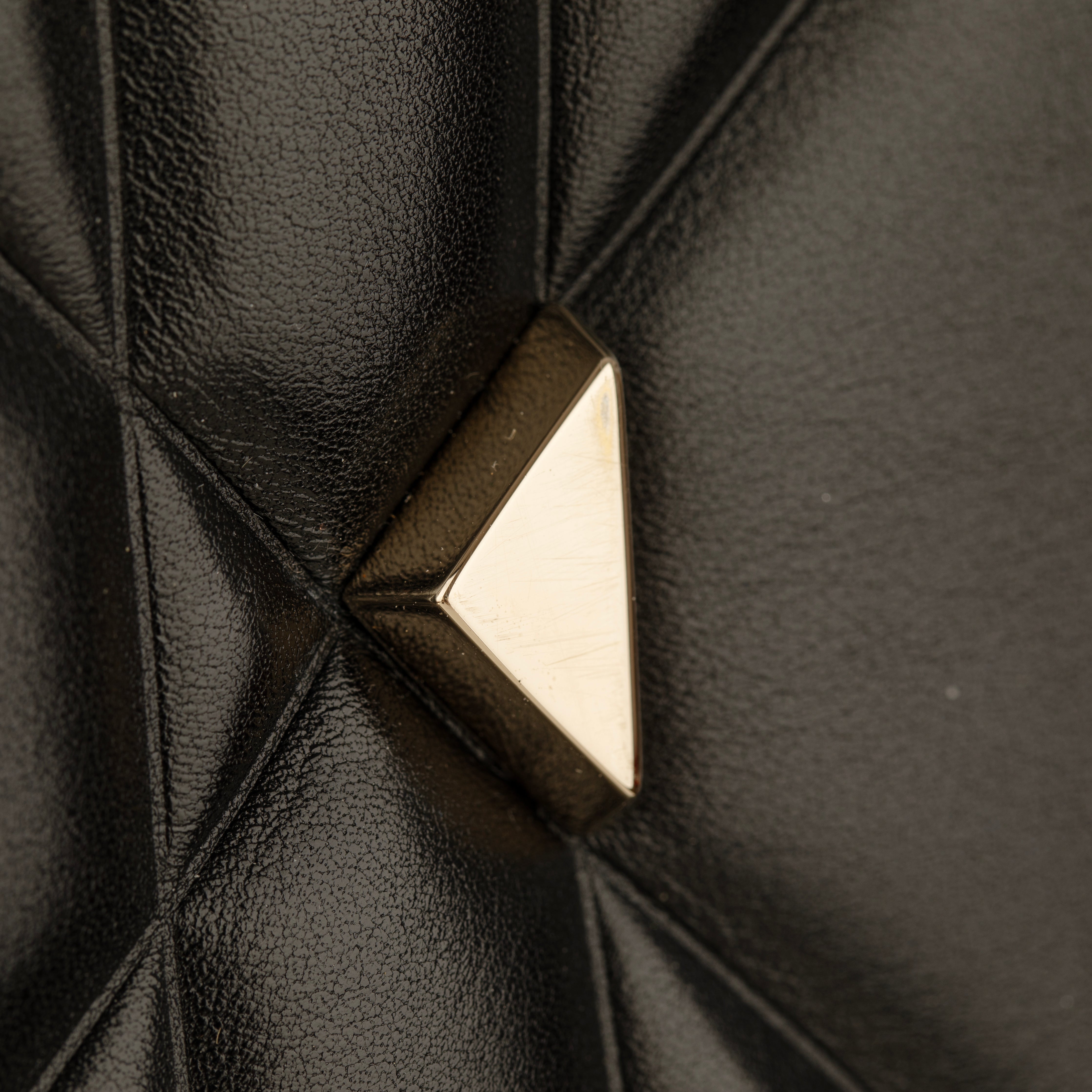 Christian Dior Lady 95.22 Medium Top Handle Bag in Black Cannage Lambskin with Gold Hardware