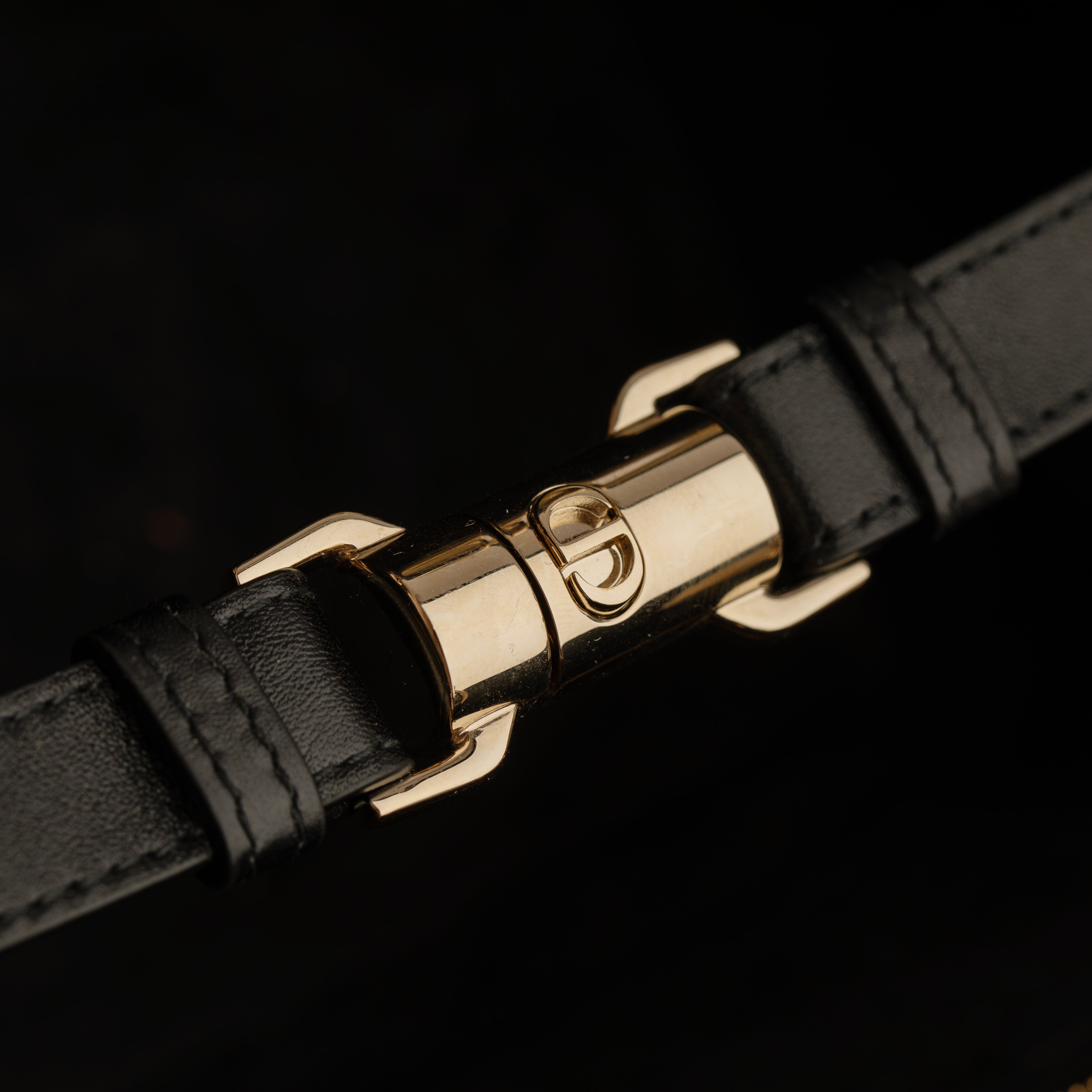 Christian Dior Lady 95.22 Medium Top Handle Bag in Black Cannage Lambskin with Gold Hardware