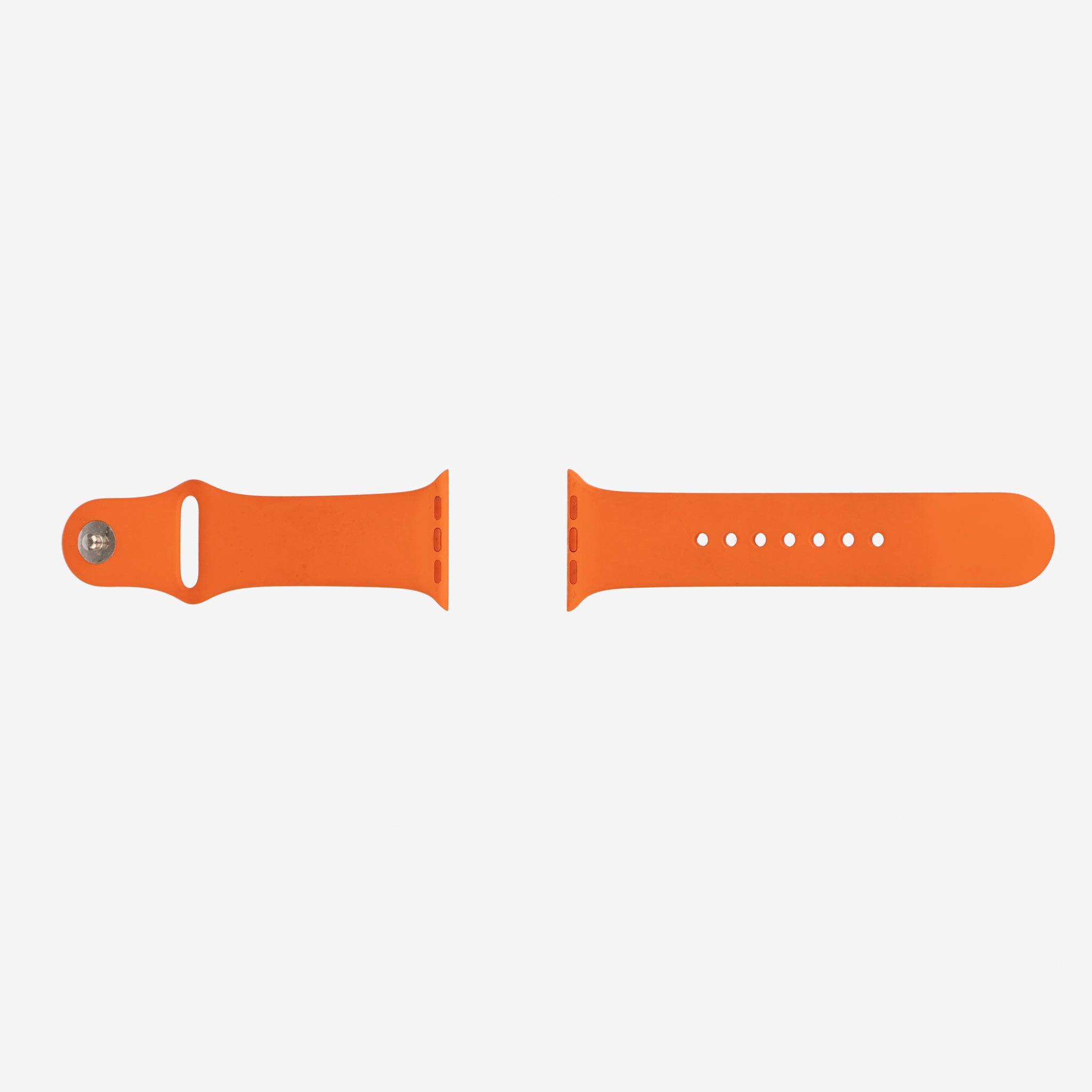 Hermès Band Apple Watch 40 mm Orange Rubber