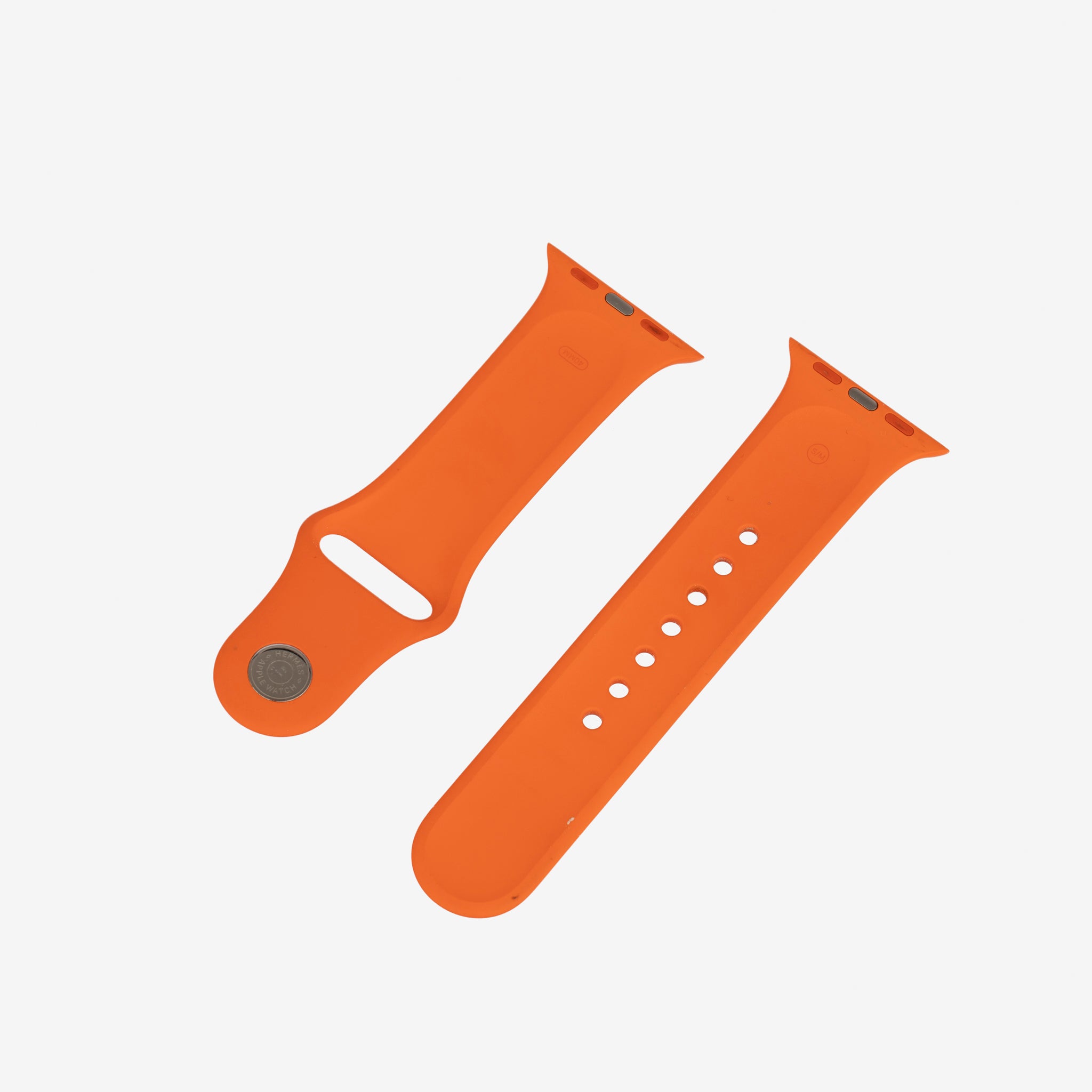 Hermès Band Apple Watch 40 mm Orange Rubber