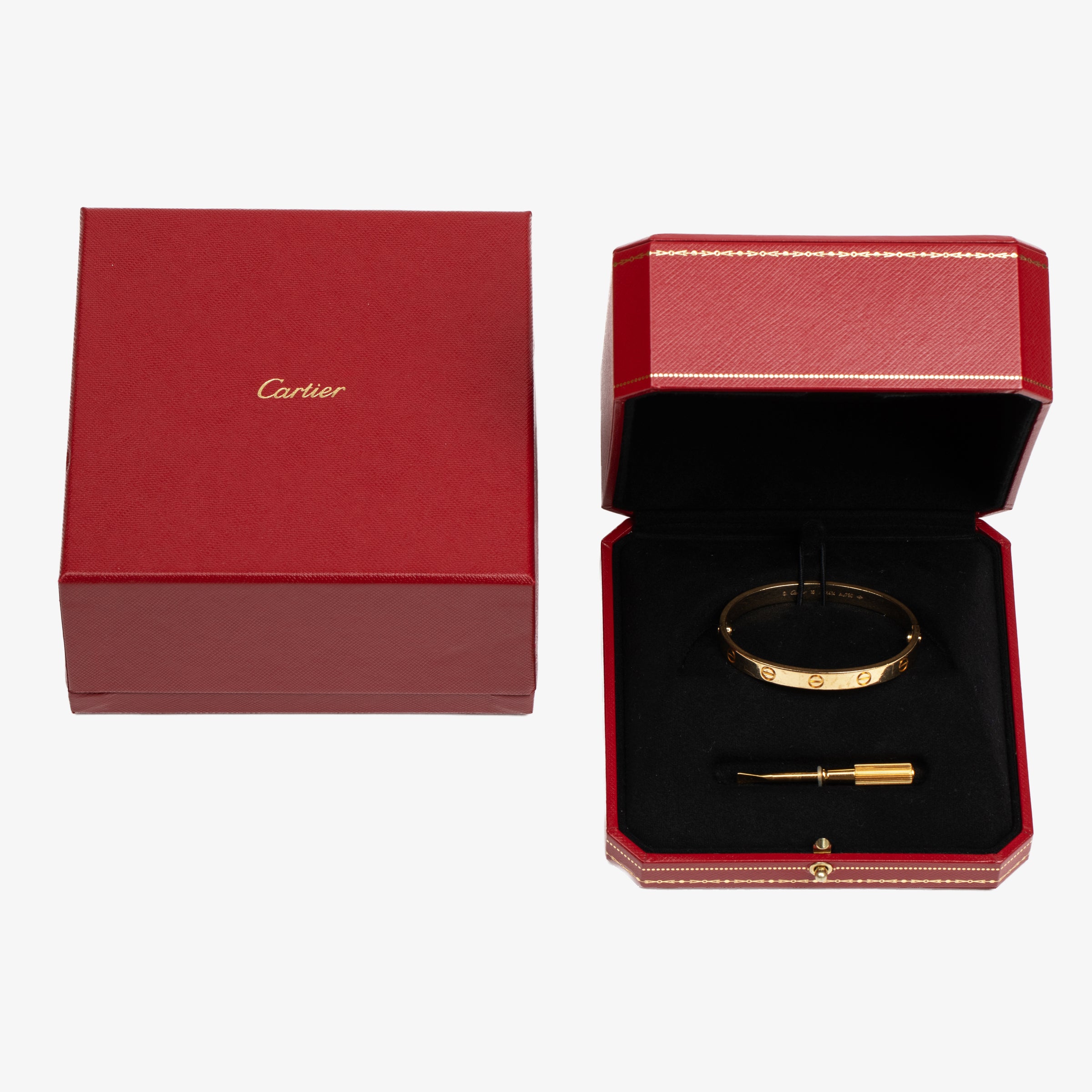 Cartier Love Bracelet in Yellow Gold - Size 16