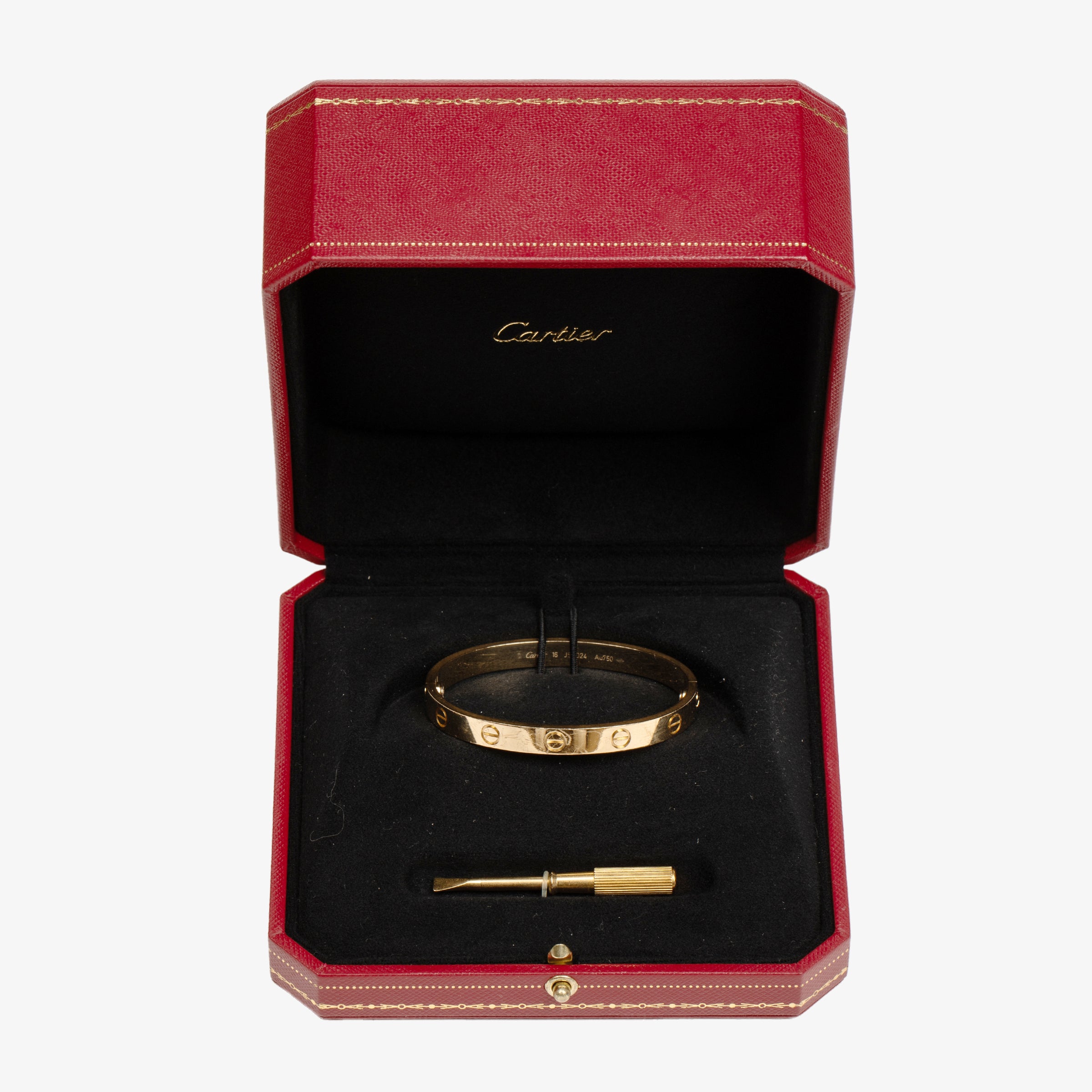 Cartier Love Bracelet in Yellow Gold - Size 16